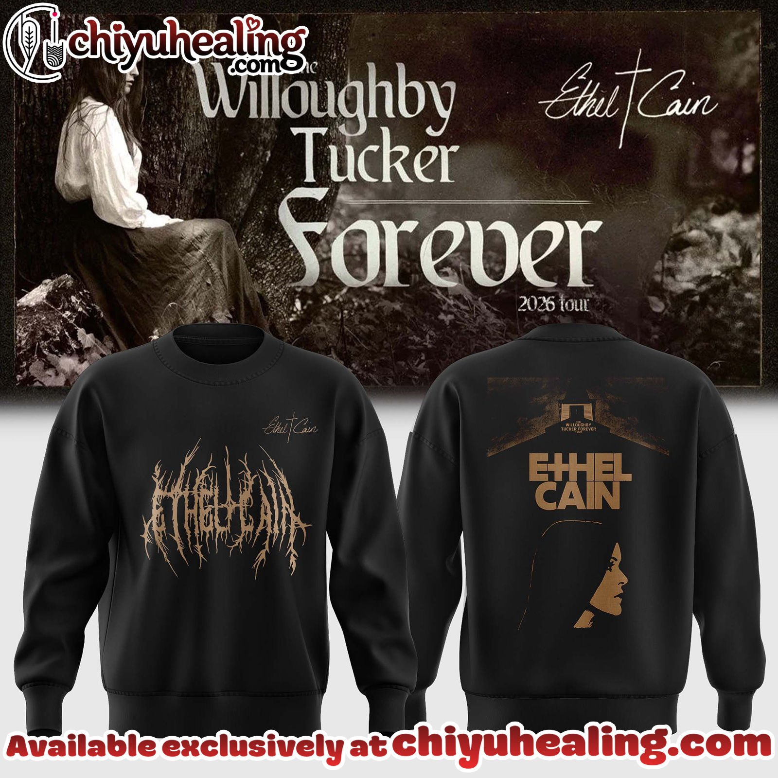 Ethel Cain The Willoughby Tucker Forever Hoodie, Sweatshirt, Tshirt Tour - Ver 2
