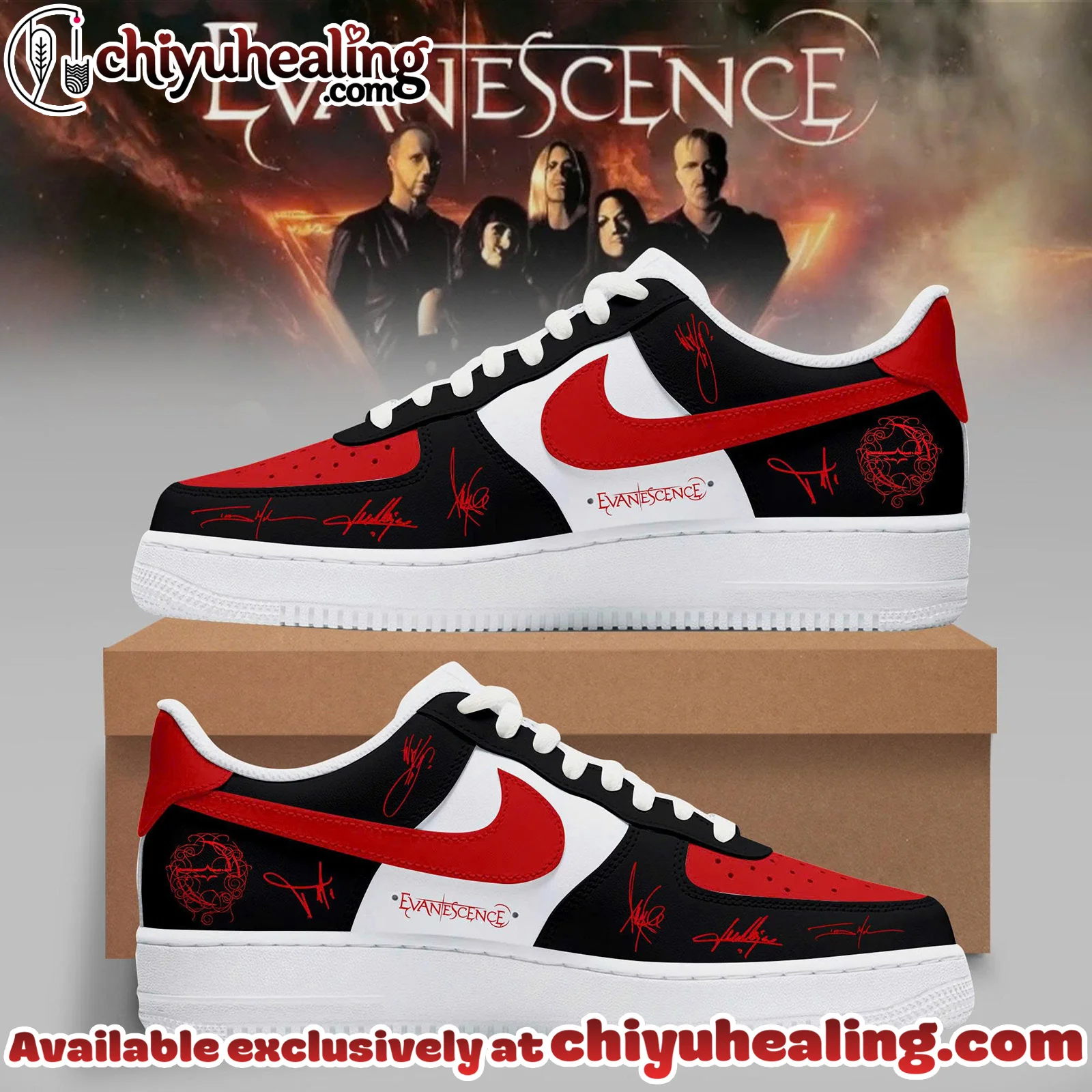 EVANESCENCE US And UK 2026 WORLD TOUR Collection - Air Force 1