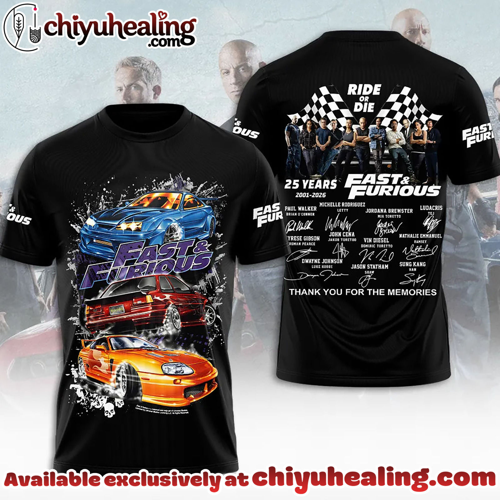 Fast Furious 3D Apparel Shirt, Hoodie, Sweatshirt - Ver 3