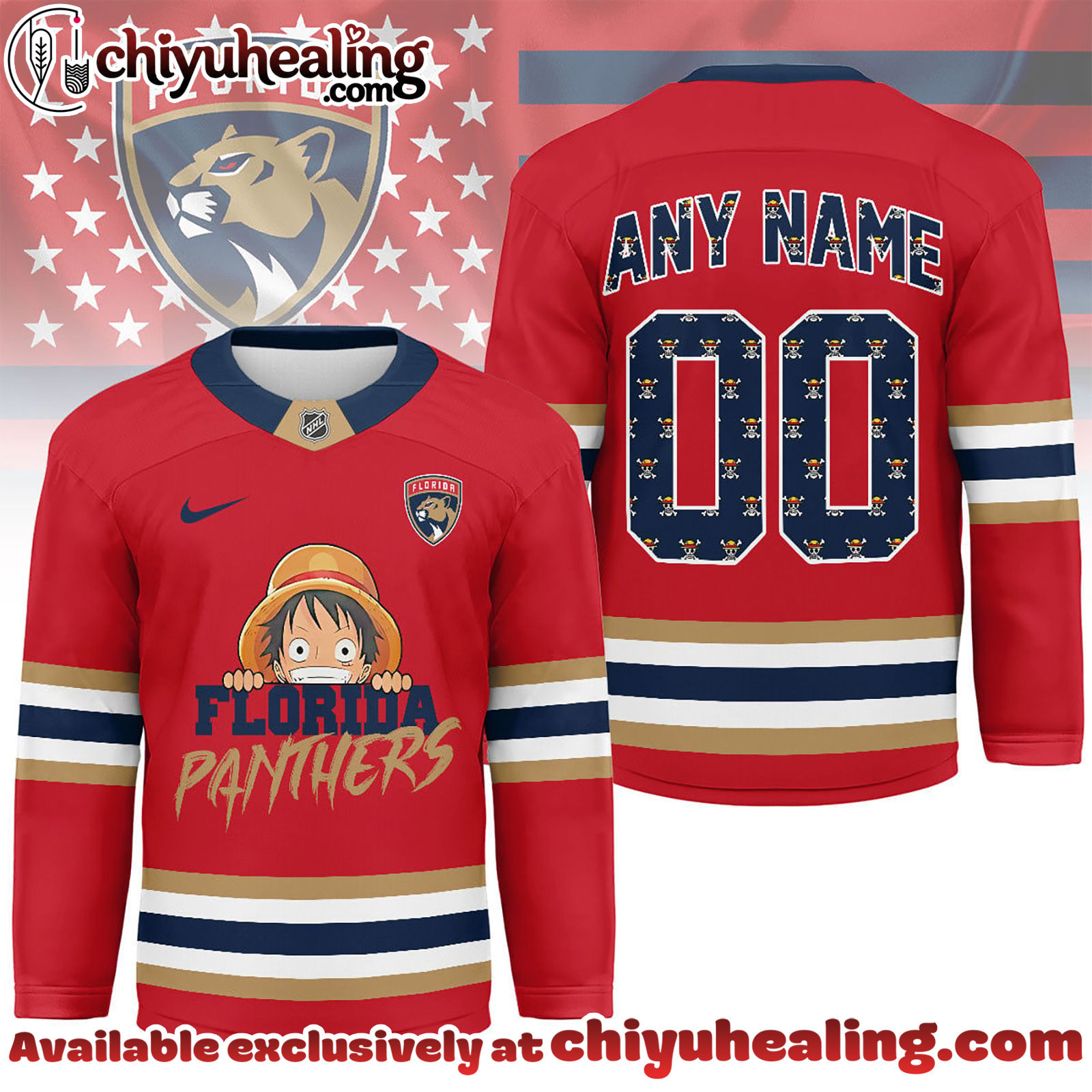 Florida Panthers Premium NHL One Piece Hockey Jersey NY