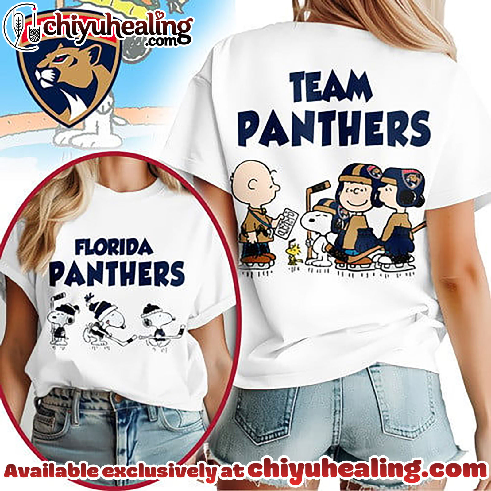 Florida Panthers Premium NHL Peanut Hockey T-shirt