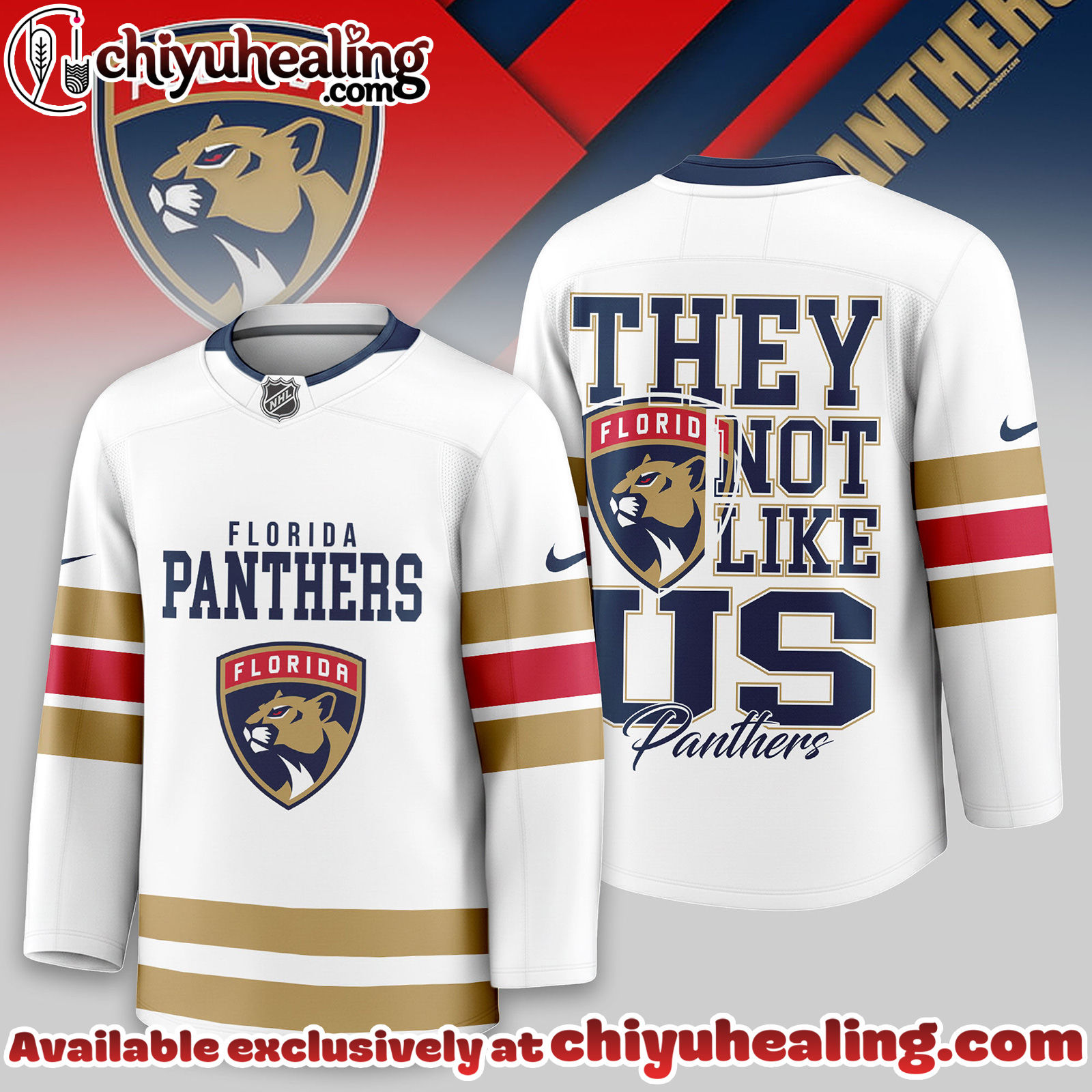 Florida Panthers Premium NHL They Not Like Us Hockey Jersey