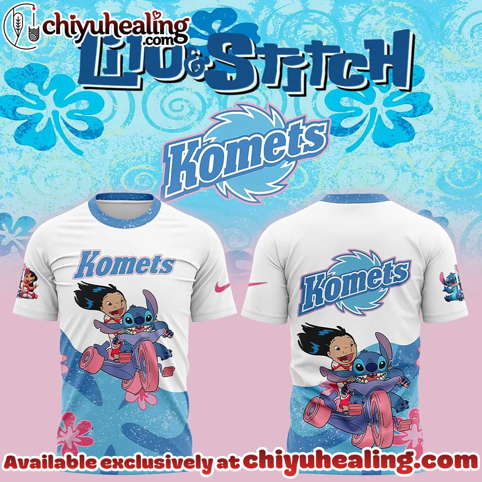 Fort Wayne Komets Lilo and Stitch Shirt, All Team NHL Shirt, Hoodie, Sweatshirt
