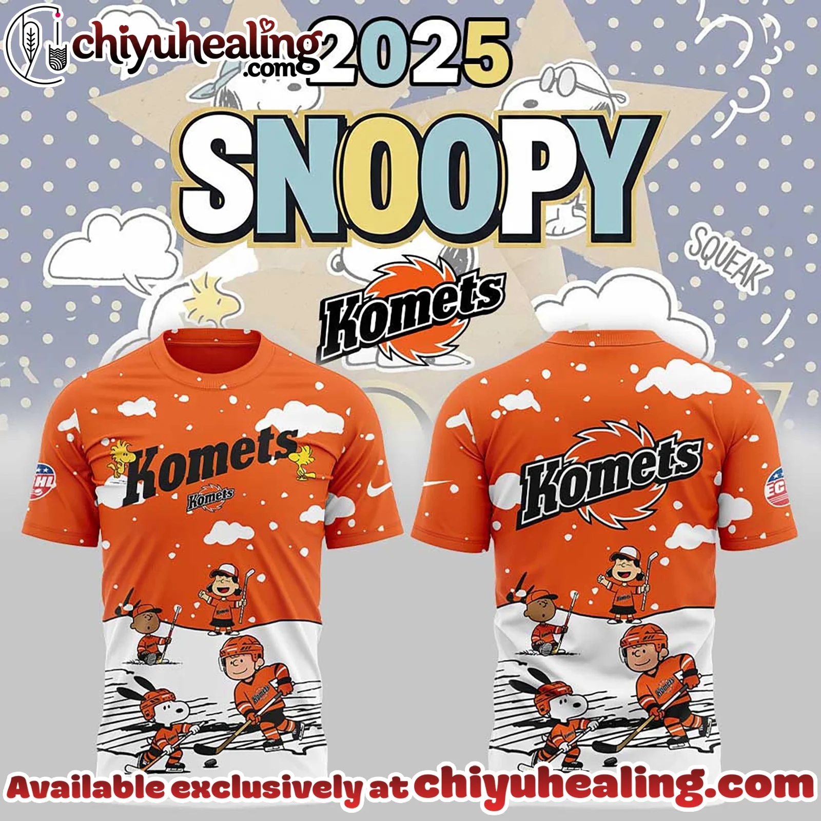 Fort Wayne Komets Snoopy and Friends Combo Shirt, All Team NHL Shirt, Hoodie, Sweatshirt