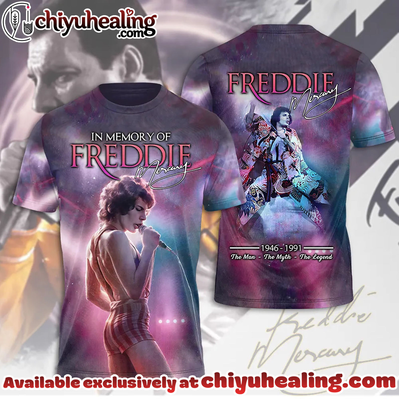 Freddie Mercury 80th Anniversary 3D Apparel Shirt, Hoodie, Sweatshirt - Ver 30