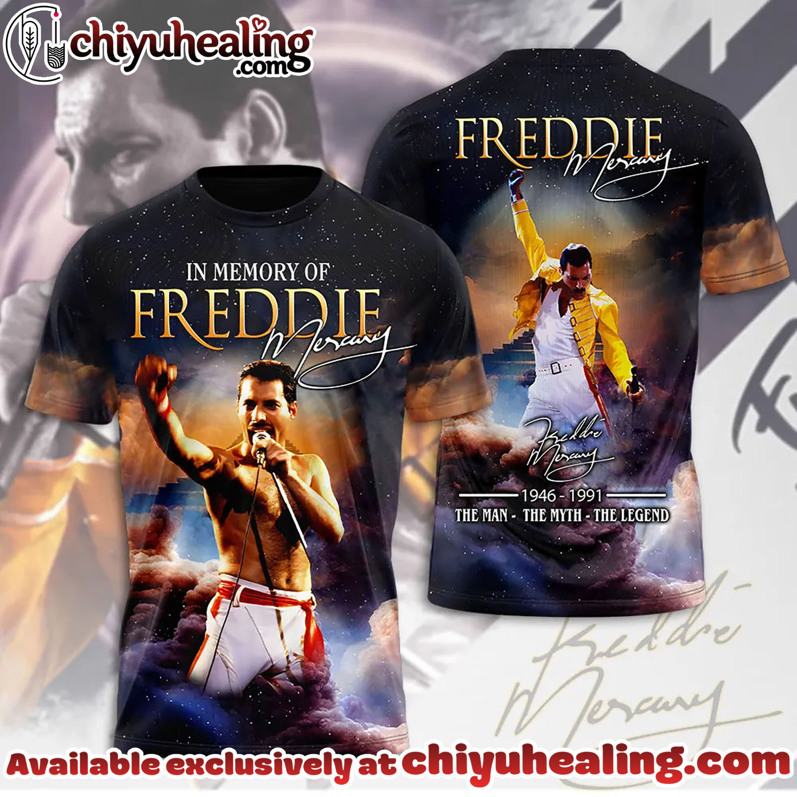 Freddie Mercury 80th Anniversary 3D Apparel Shirt, Hoodie, Sweatshirt - Ver 28