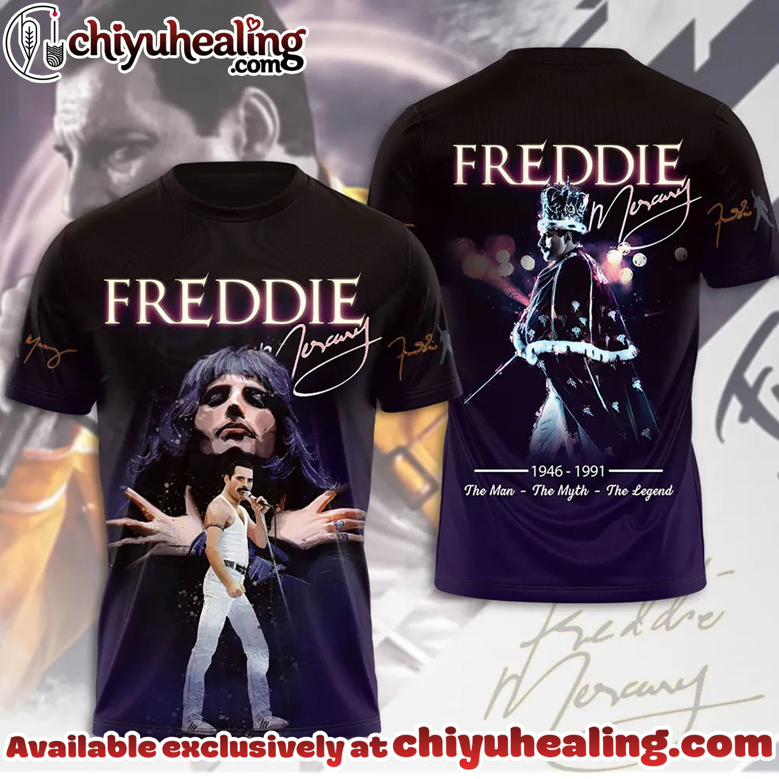 Freddie Mercury 80th Anniversary 3D Apparel Shirt, Hoodie, Sweatshirt - Ver 19