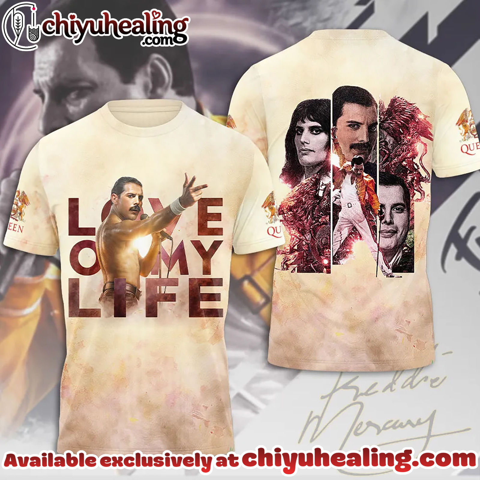 Freddie Mercury 80th Anniversary 3D Apparel Shirt, Hoodie, Sweatshirt - Ver 13