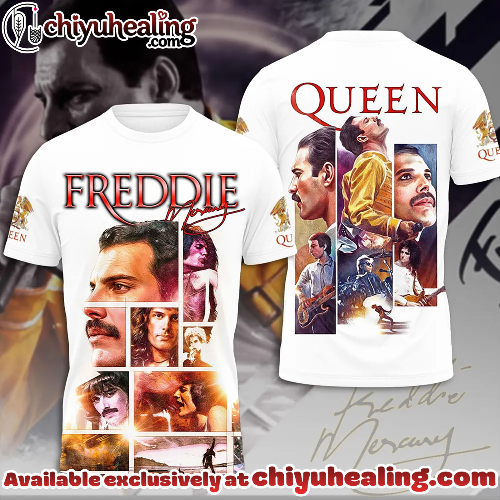 Freddie Mercury 80th Anniversary 3D Apparel Shirt, Hoodie, Sweatshirt - Ver 8