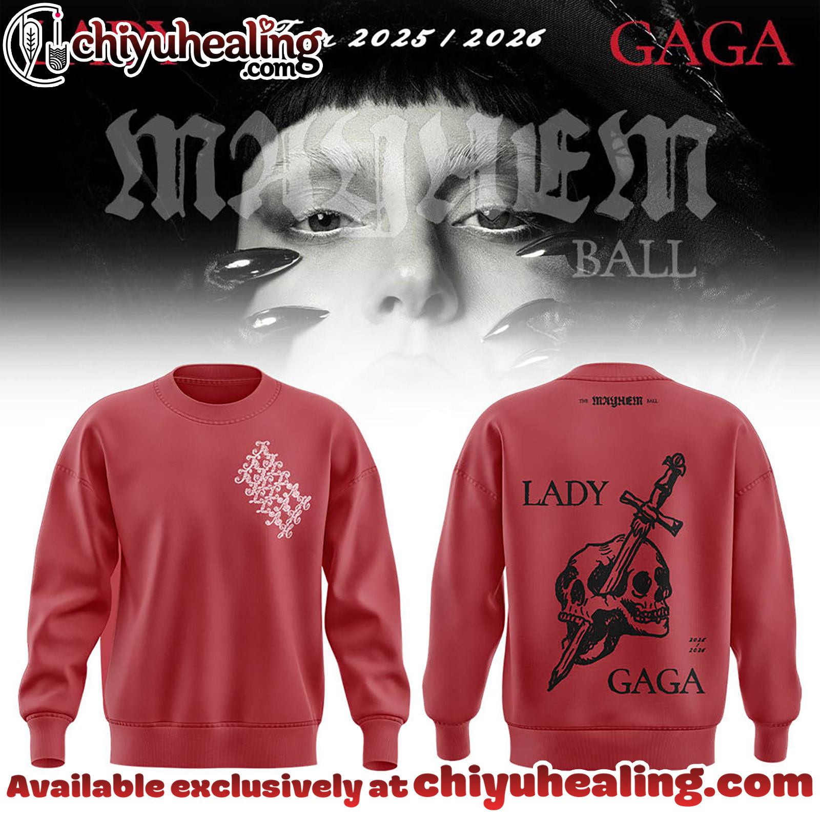 GAGA The Mayhem Ball Tour 2025 Limited Edition T-shirt, Hoodie, Sweatshirt - Ver 8