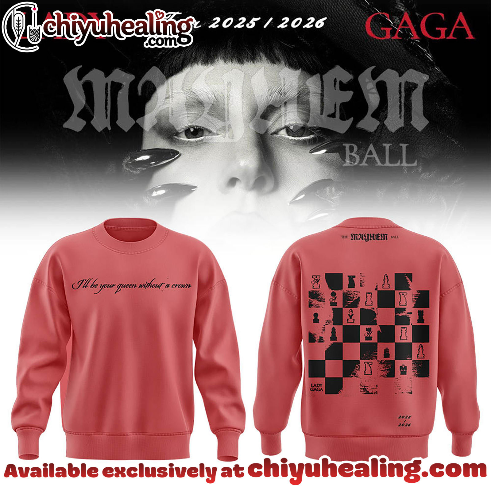 GAGA The Mayhem Ball Tour 2025 Limited Edition T-shirt, Hoodie, Sweatshirt - Ver 7