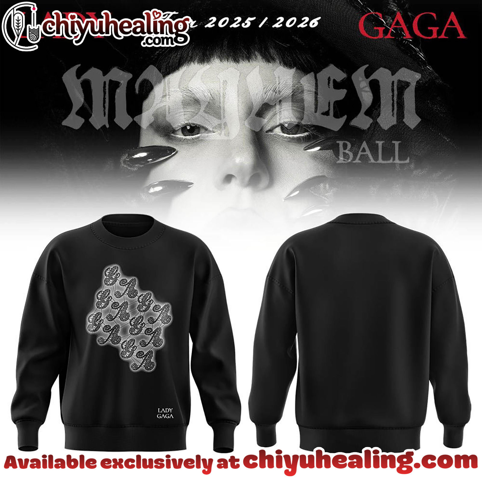 GAGA The Mayhem Ball Tour 2025 Limited Edition T-shirt, Hoodie, Sweatshirt - Ver 14
