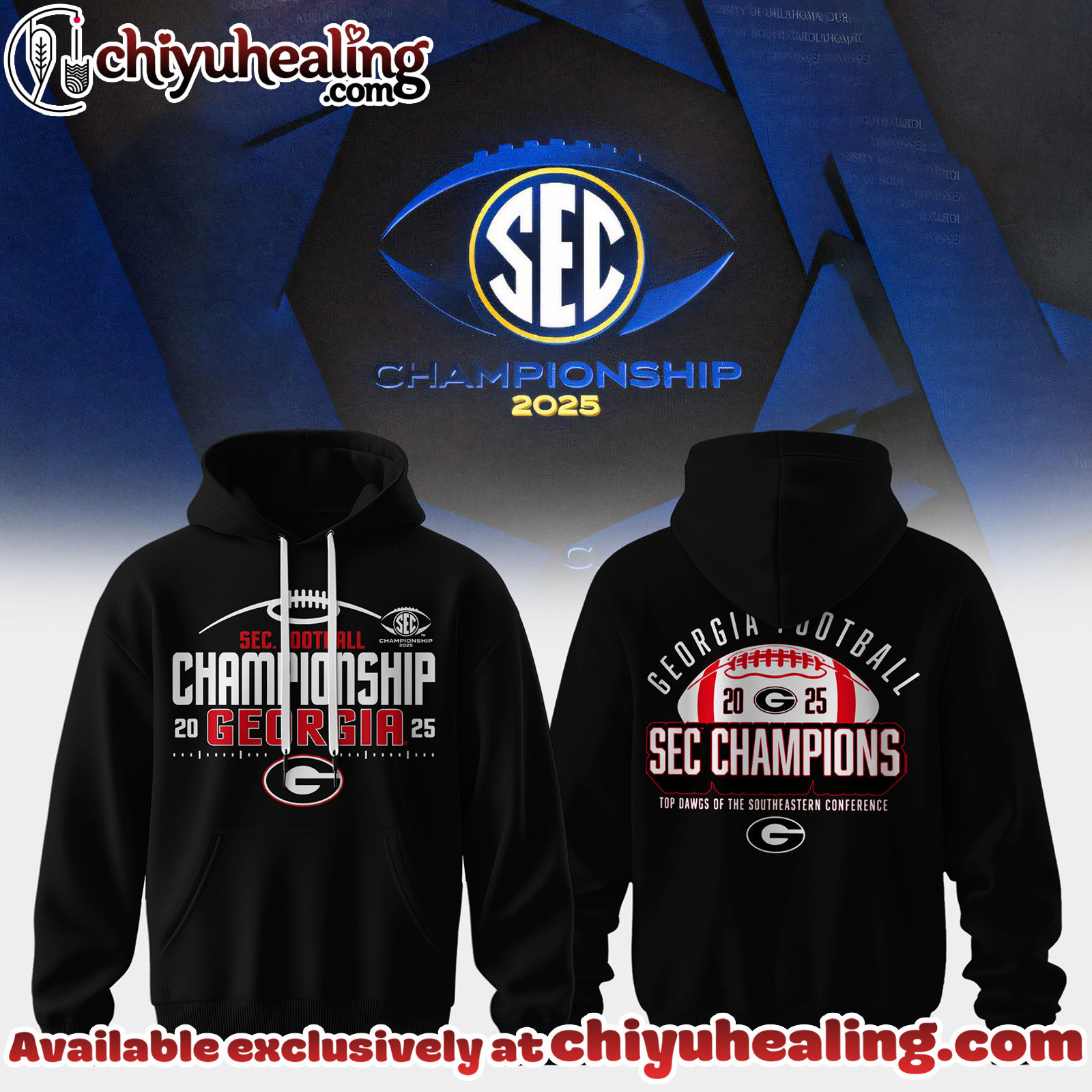 Georgia Bulldogs - 2025 SEC Champions Hoodie, Sweatshirt, Shirt - Ver 6 Georgia Bulldogs - 2025 SEC Champions Hoodie, Sweatshirt, Shirt - Ver 6