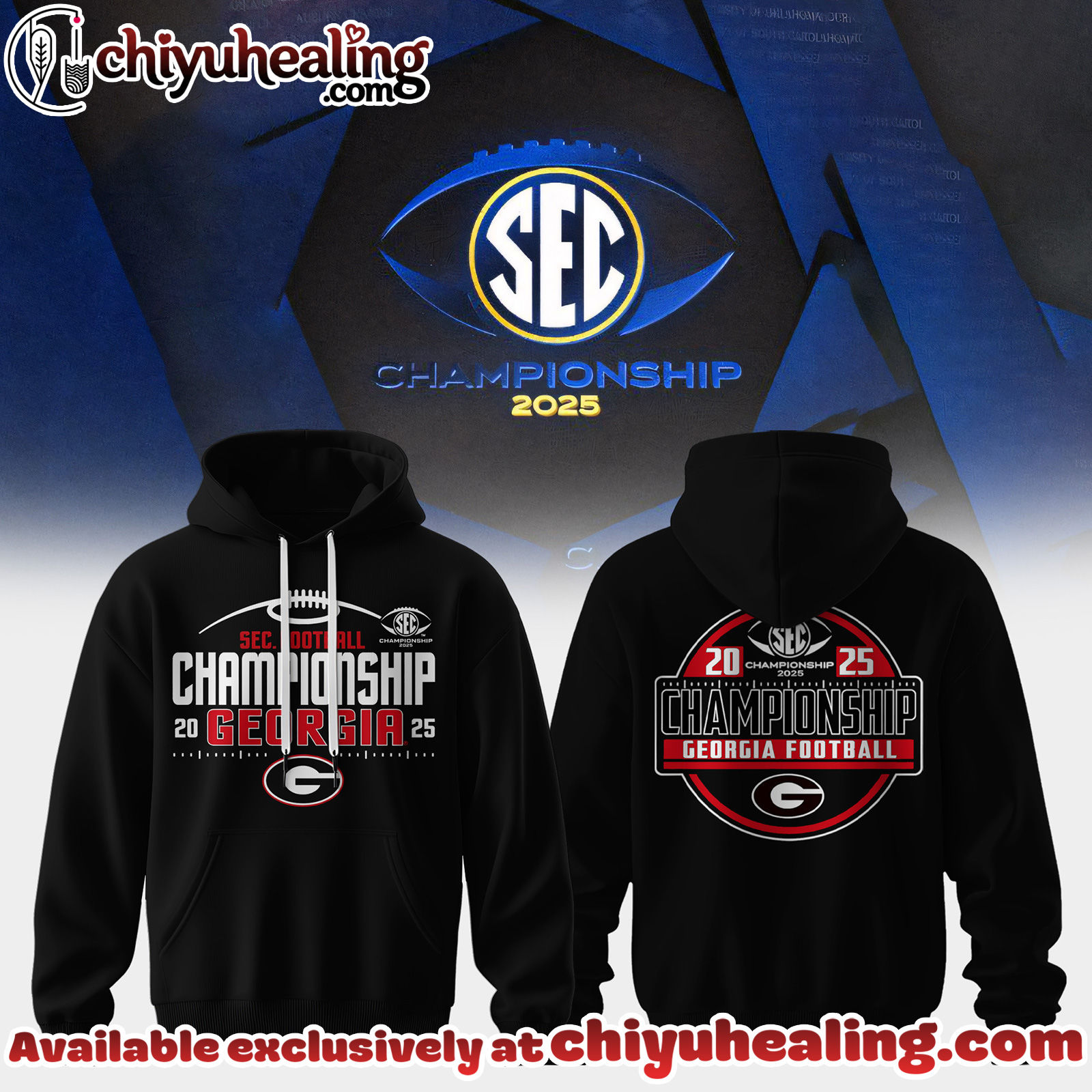 Georgia Bulldogs - 2025 SEC Champions Hoodie, Sweatshirt, Shirt - Ver 7 Georgia Bulldogs - 2025 SEC Champions Hoodie, Sweatshirt, Shirt - Ver 7