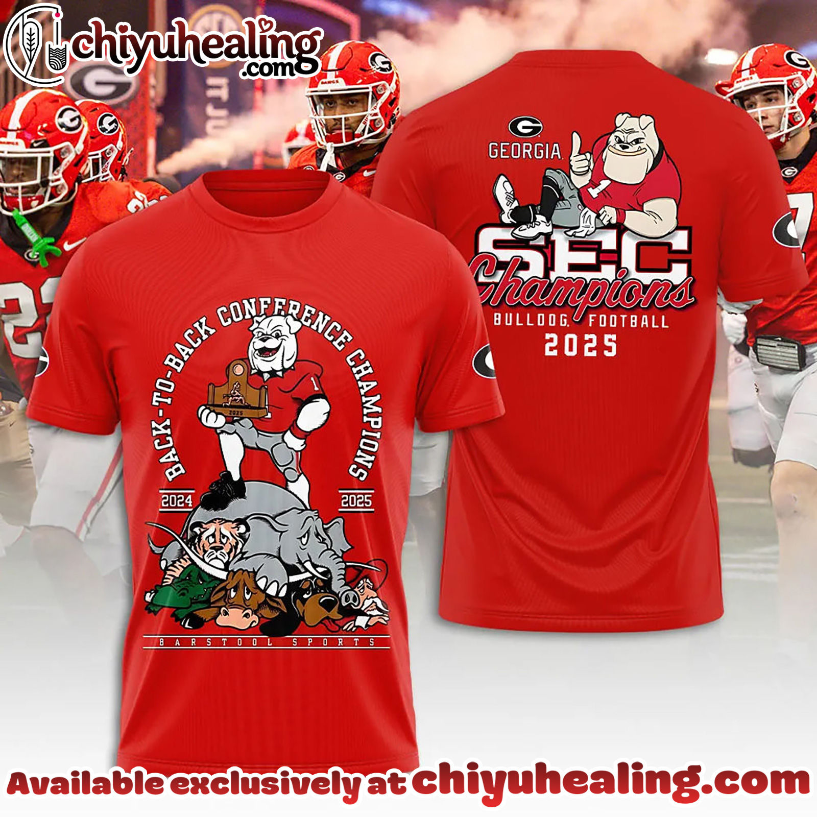 Georgia Bulldogs Football 2025 3D Apparel T-Shirt, Hoodie, Sweatshirt