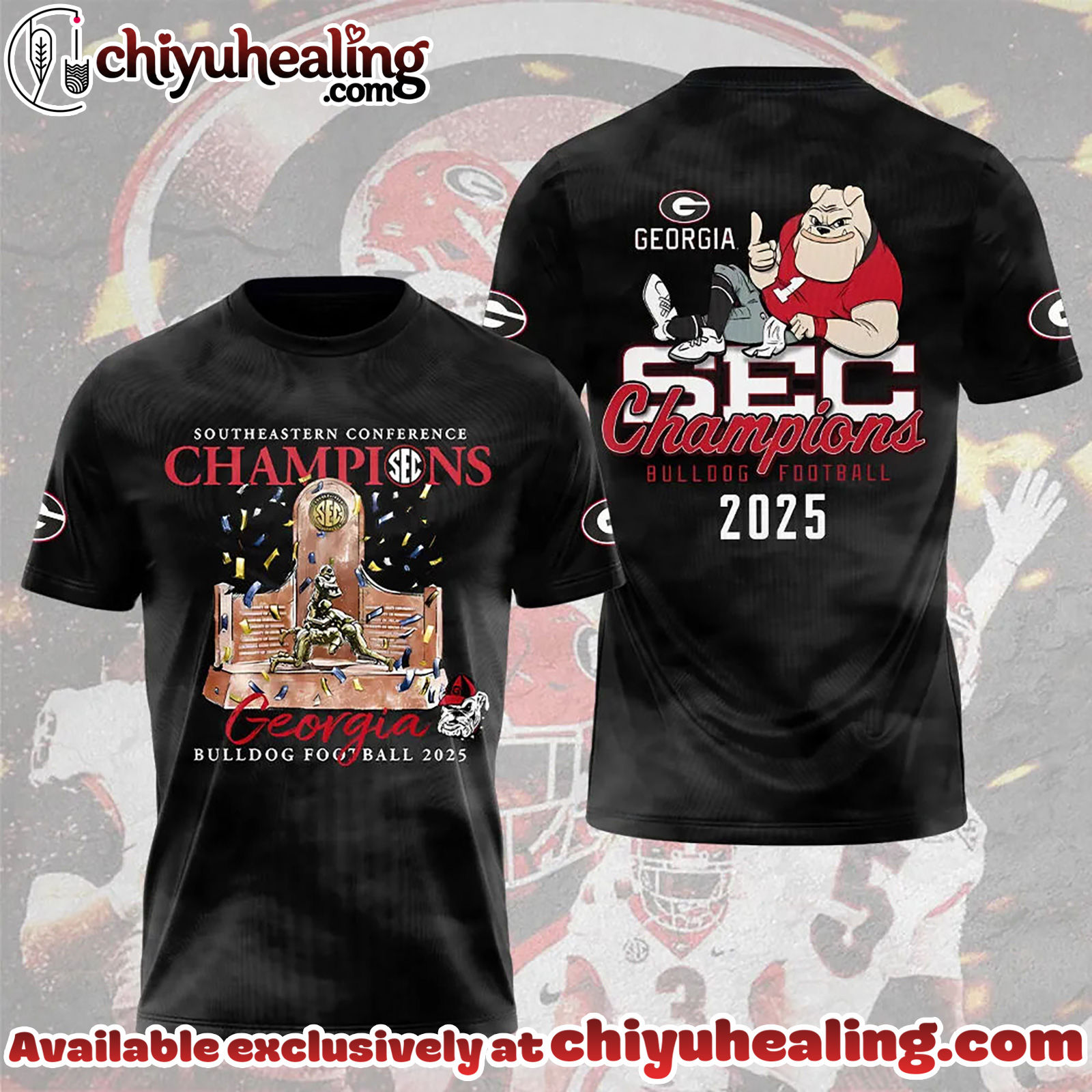 Georgia Bulldogs Football 2025 3D T-Shirt, Hoodie, Sweatshirt