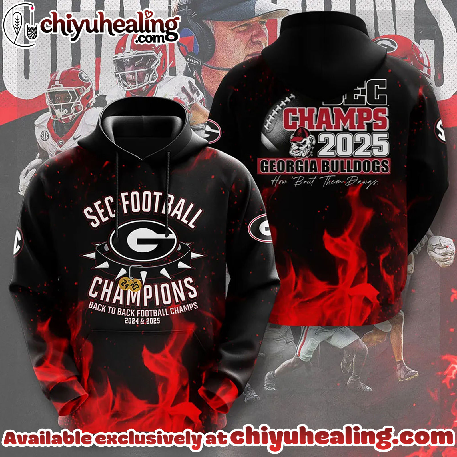 Georgia Bulldogs Football 2025 SEC Champions 3D T-Shirt, Hoodie, Sweatshirt Georgia Bulldogs Football 2025 SEC Champions 3D T-Shirt, Hoodie, Sweatshirt
