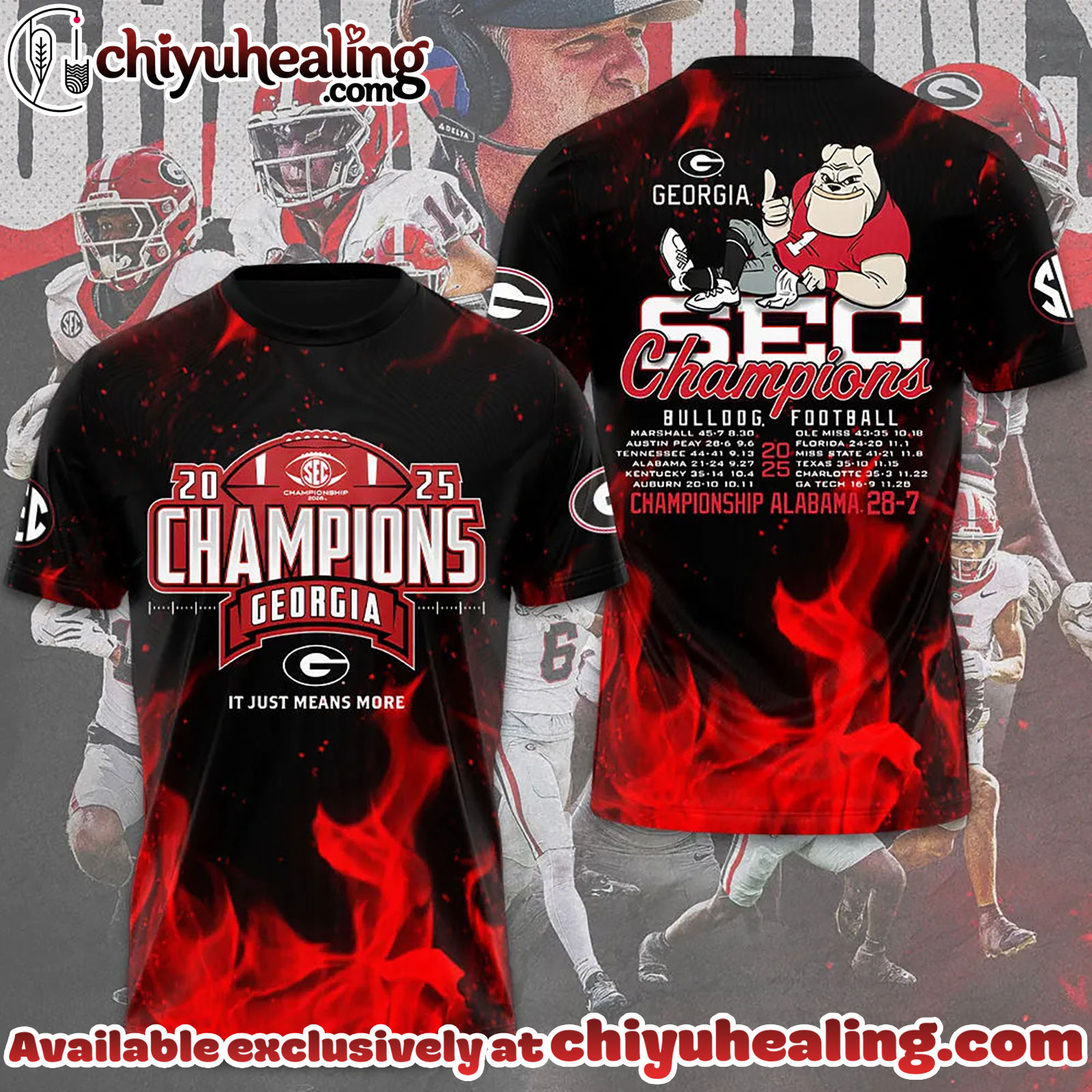 Georgia Bulldogs Football 3D T-Shirt, Hoodie, Sweatshirt