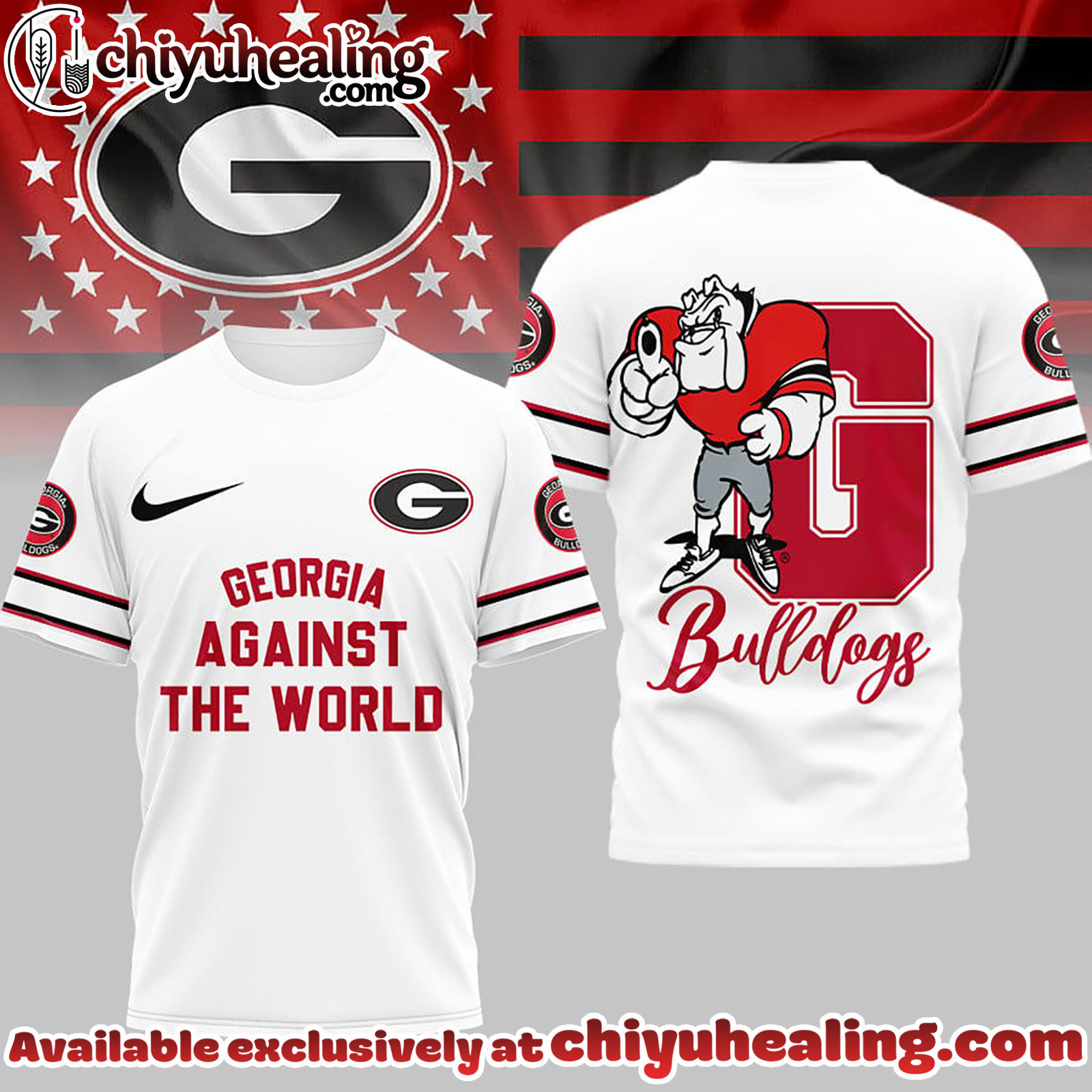 Georgia Bulldogs Premium NCAA My Team Against The World T-Shirt, Hoodie, Sweatshirt