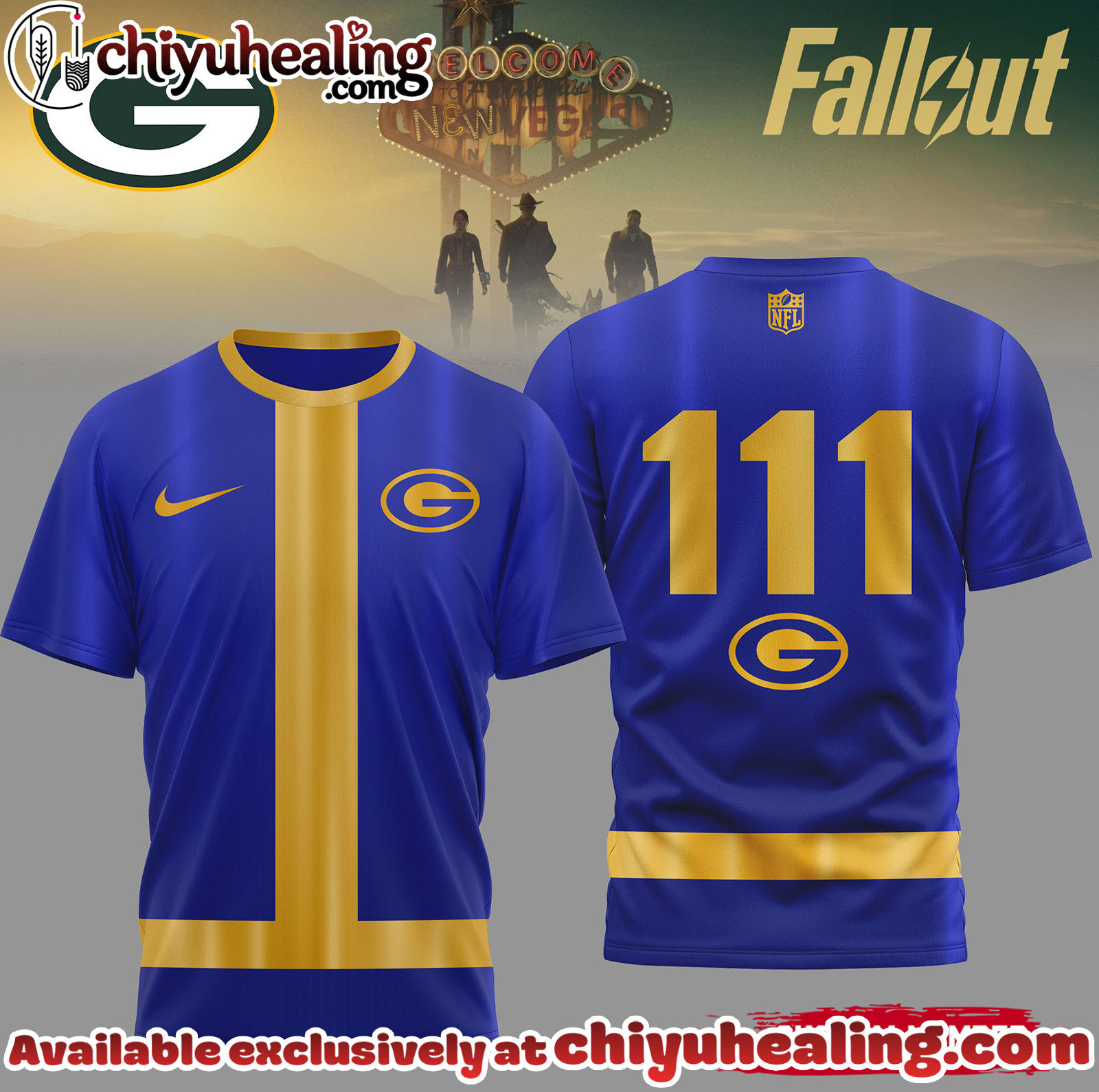 Green Bay Packers Premium NFL Fallout 3D Shirt, Hoodie, Sweatshirt