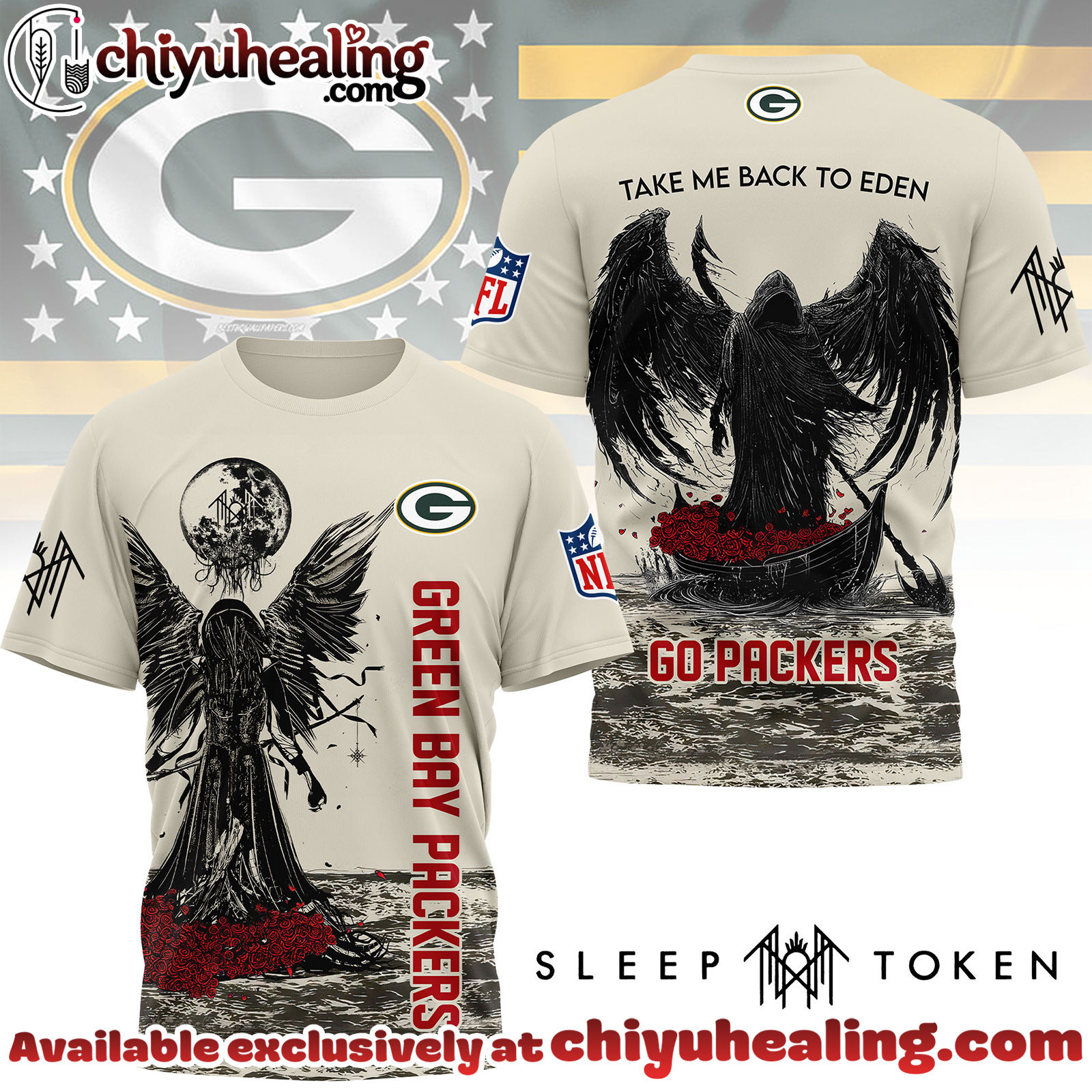 Green Bay Packers Premium NFL Sleep Token Fan 3D Shirt, Hoodie, Sweatshirt, All Team NFL