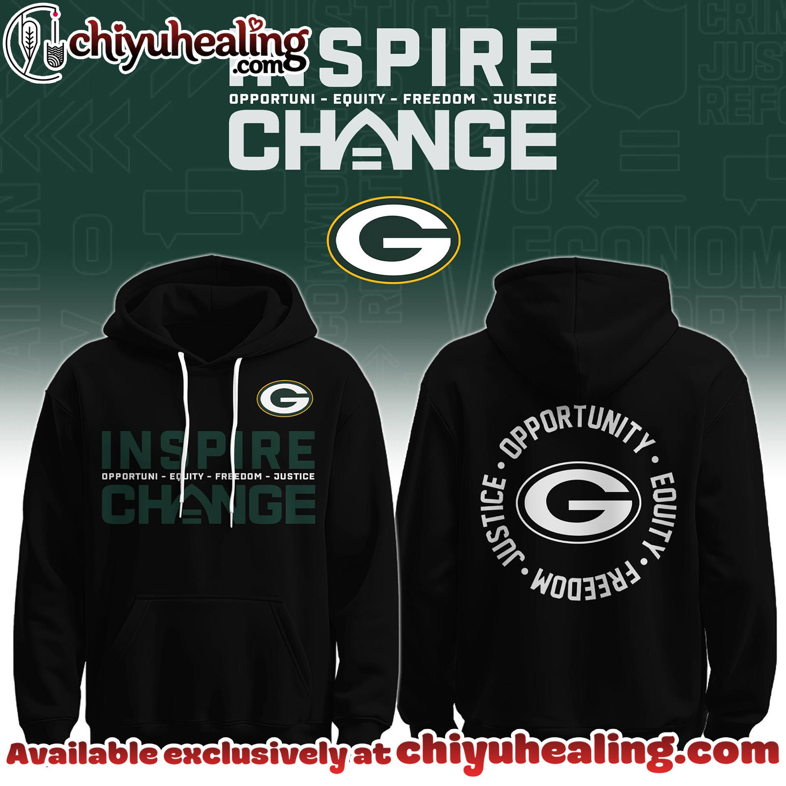 Green Bay Packers Special Inspire Change Limited Edition Hoodie, Tshirt, Sweatshirt