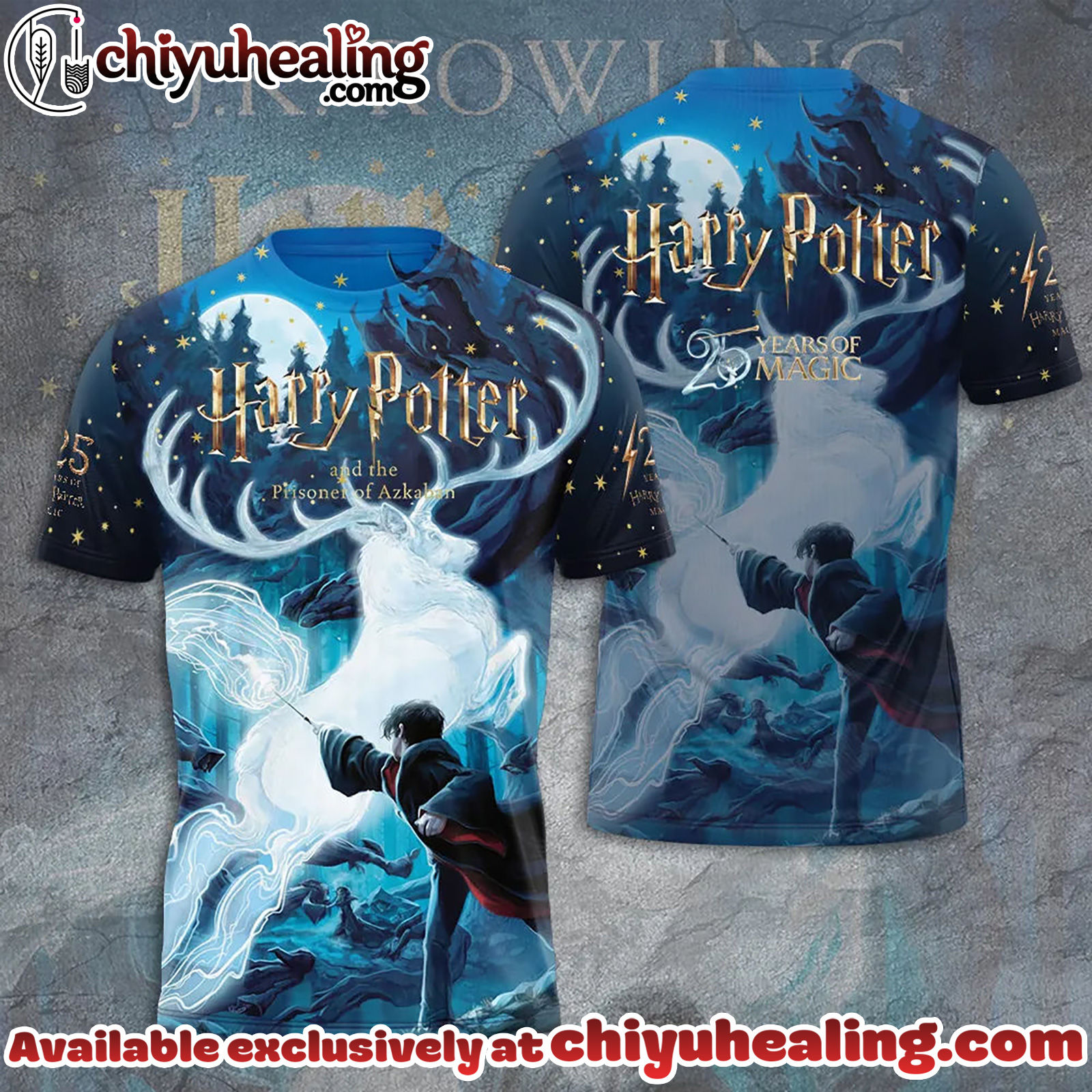 Harry Potter 25th Anniversary 3D Apparel Shirt, Hoodie, Sweatshirt - Ver 14