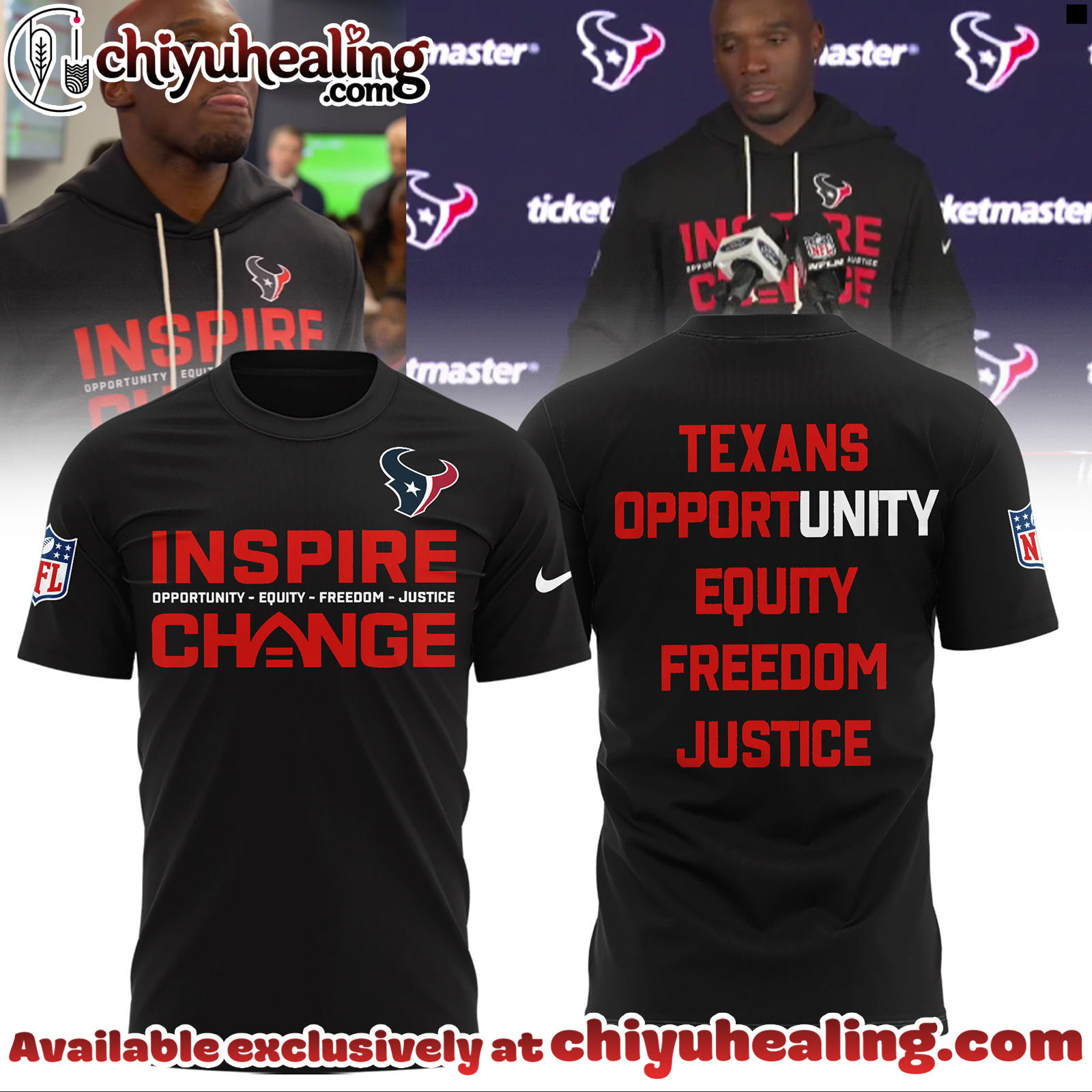 Houston Texans 2025 Inspire Change Limited Edition T-shirt, Hoodie, Sweatshirt Houston Texans 2025 Inspire Change Limited Edition T-shirt, Hoodie, Sweatshirt