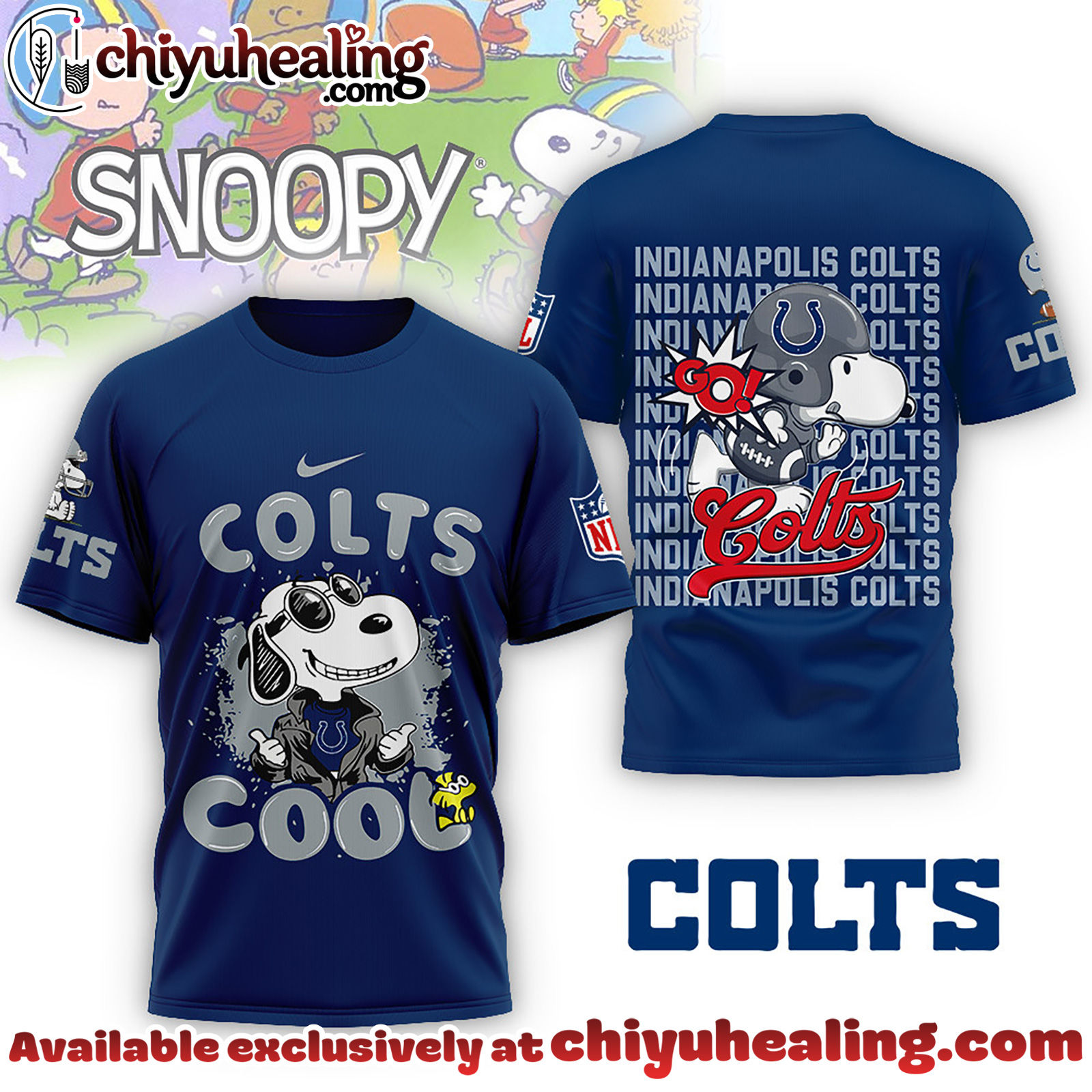 Indianapolis Colts Premium NFL Snoopy Cool Shirt, Hoodie, Sweatshirt, All Team NFL