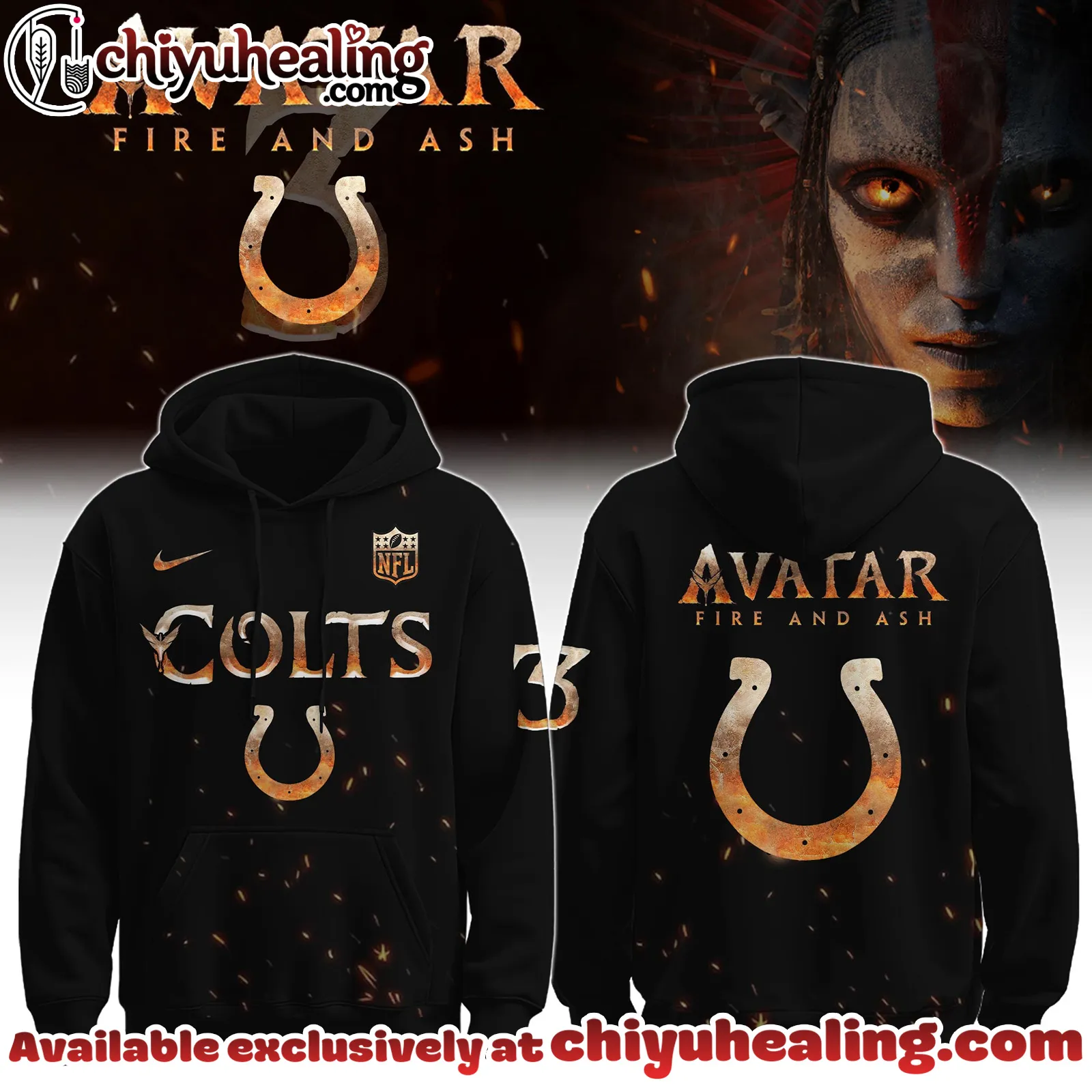 Indianapolis Colts x Avatar Hoodie Limited Hoodie, All Team NFL