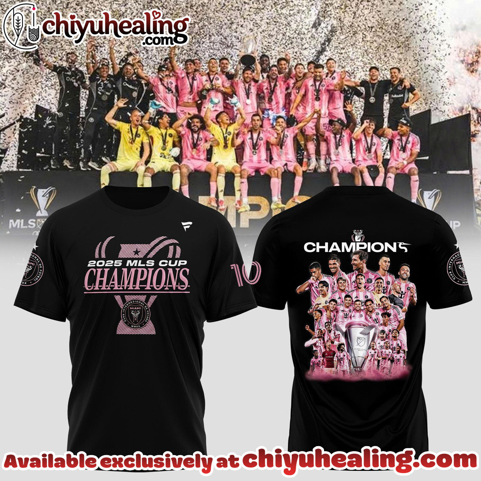 Inter Miami CF MLS Champions 2025 Limited Edition T-Shirt, Hoodie, Sweatshirt - Ver 8