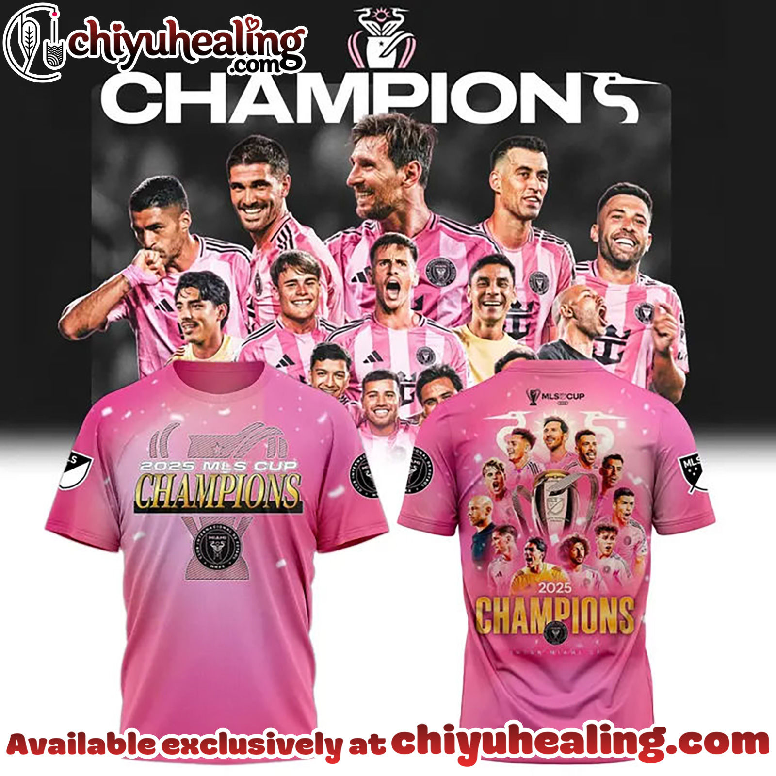 Inter Miami CF MLS Champions 2025 Limited Edition T-Shirt, Hoodie, Sweatshirt - Ver 9
