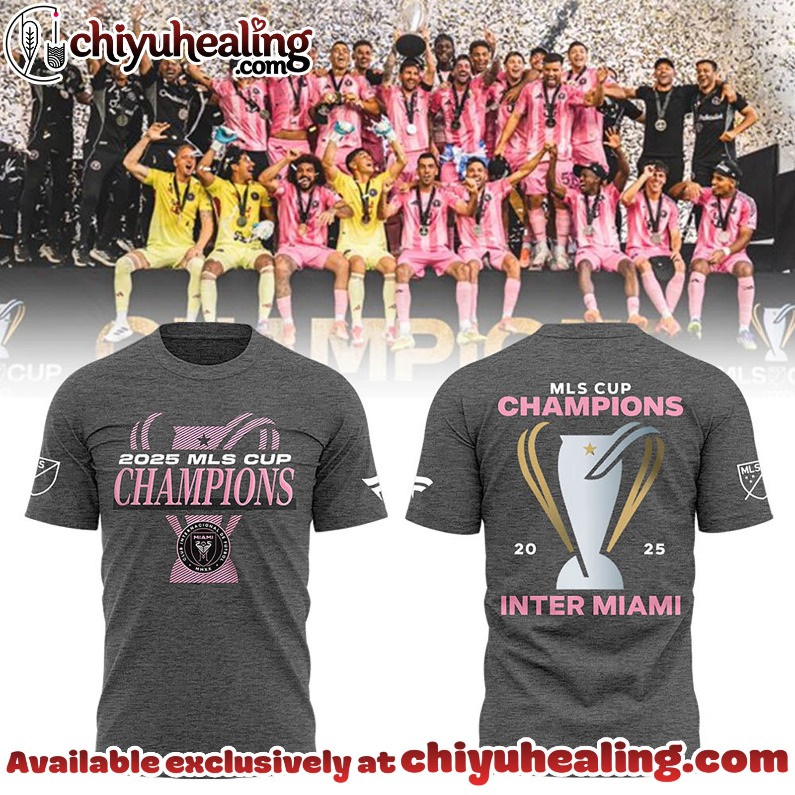 Inter Miami CF MLS Champions 2025 Limited Edition T-Shirt, Hoodie, Sweatshirt - Ver 7