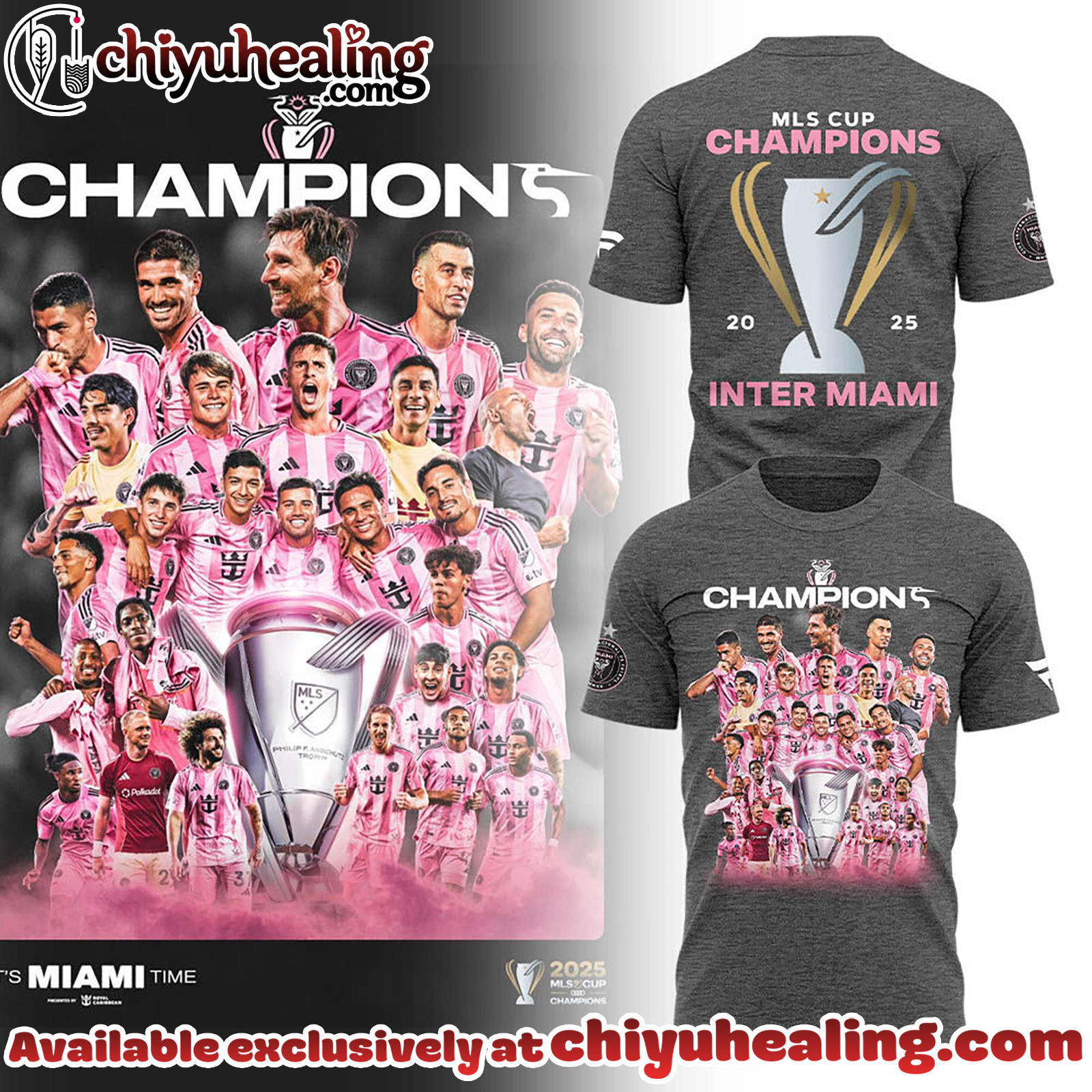 Inter Miami CF MLS Champions 2025 Limited Edition T-Shirt, Hoodie, Sweatshirt - Ver 6