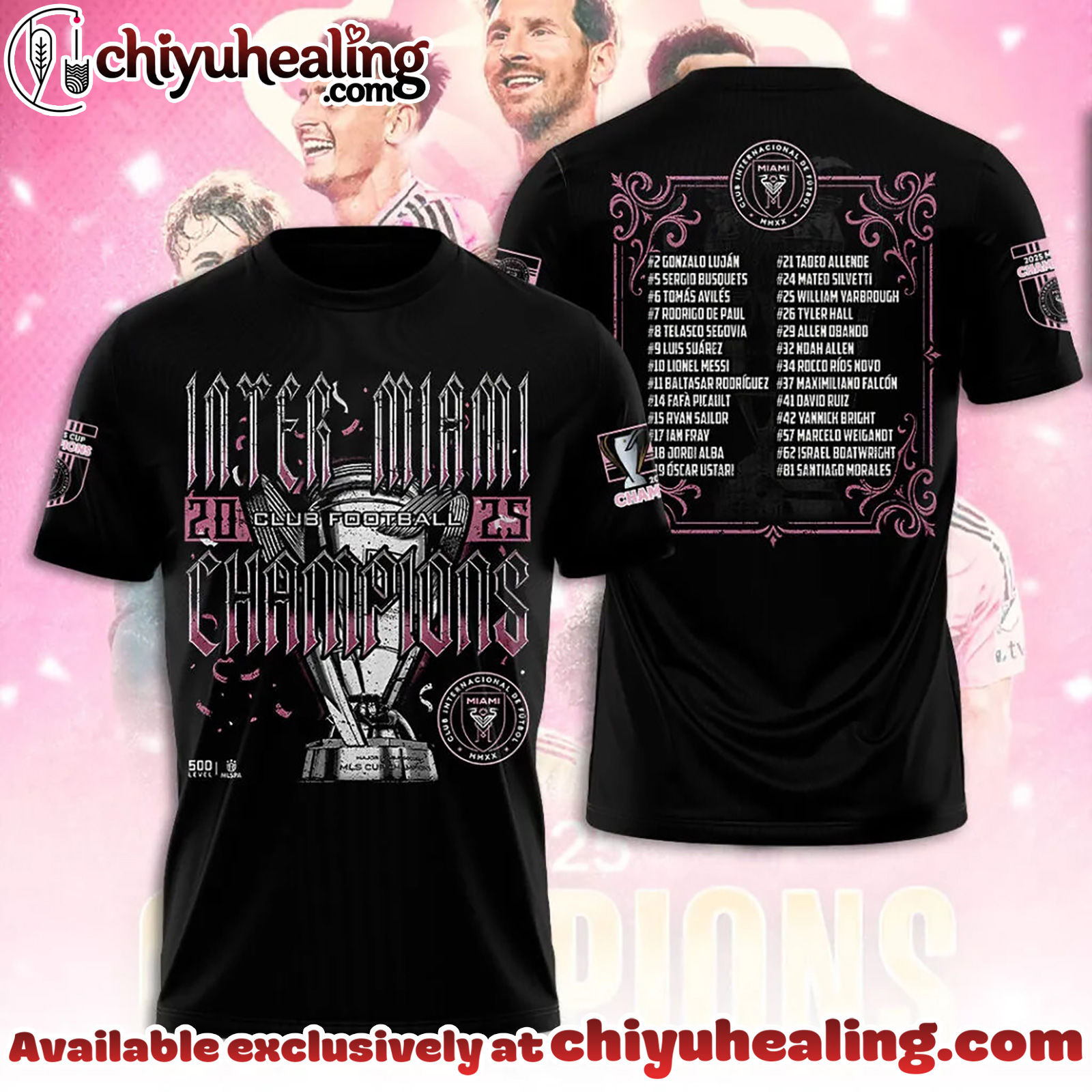 Inter Miami CF MLS Champions 2025 Limited Edition T-Shirt, Hoodie, Sweatshirt - Ver 5