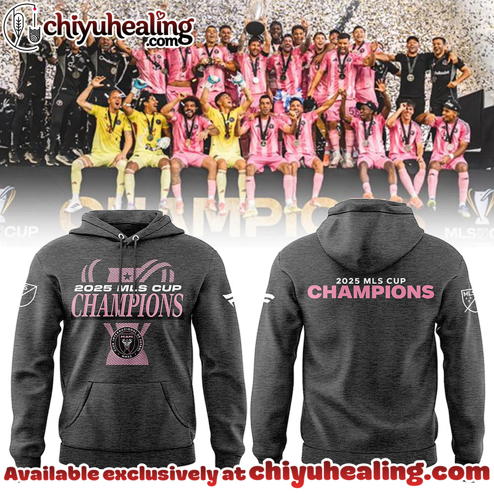 Inter Miami CF MLS Champions 2025 Limited T-Shirt, Sweatshirt, Hoodie