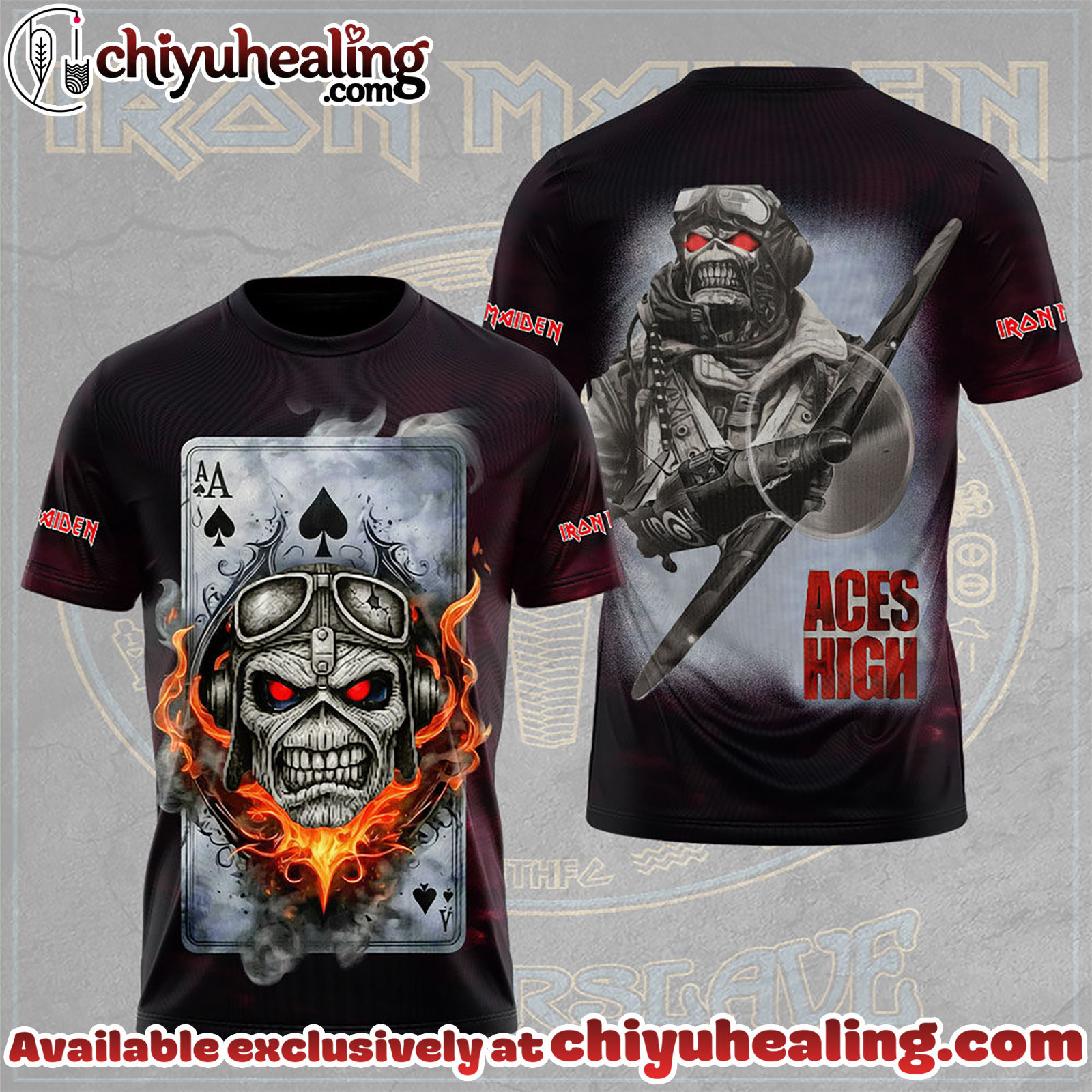 Iron Maiden 3D Apparel Hoodie, Tshirt, Sweatshirt