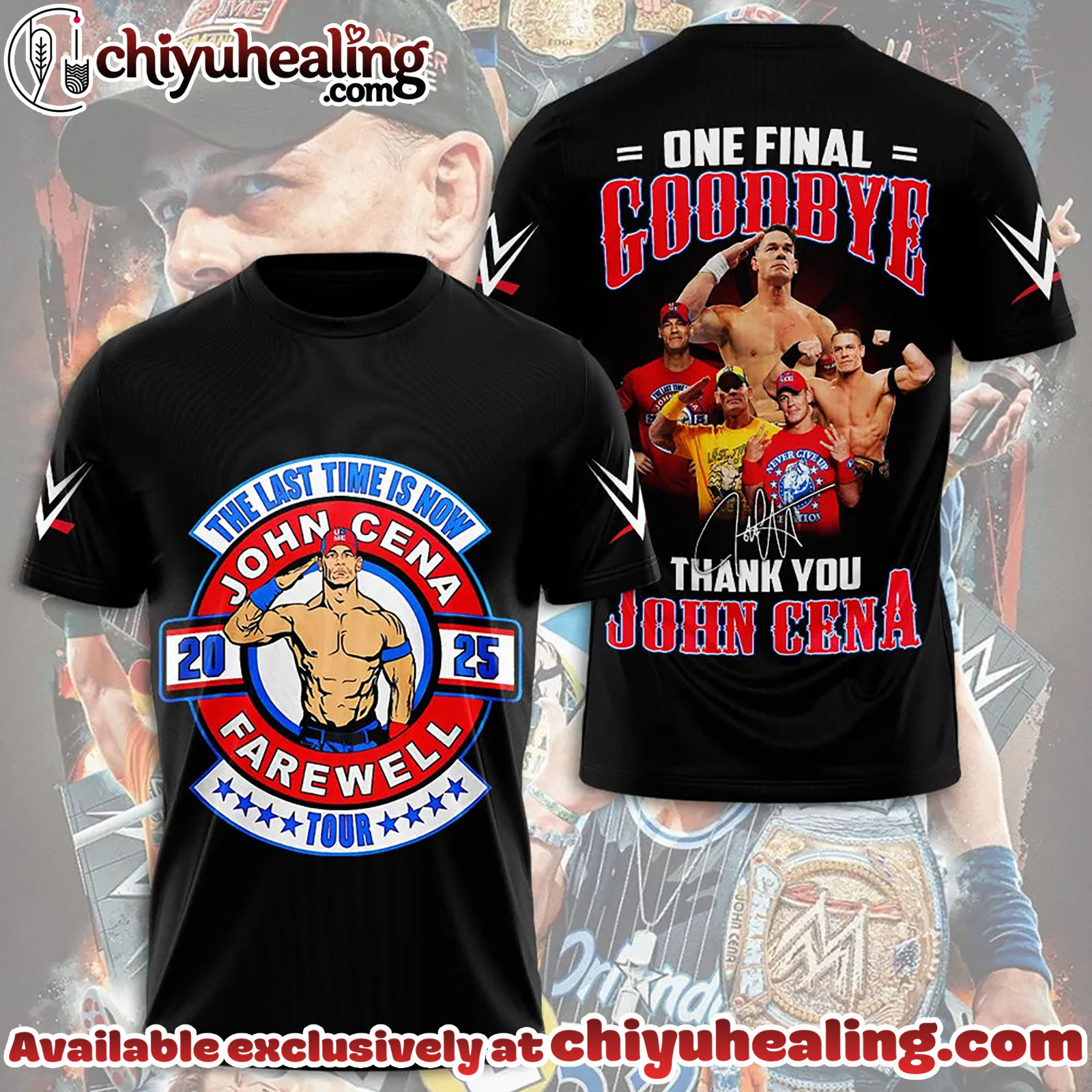 John Cena 3D Apparel Hoodie, Tshirt, Sweatshirt - Ver 3