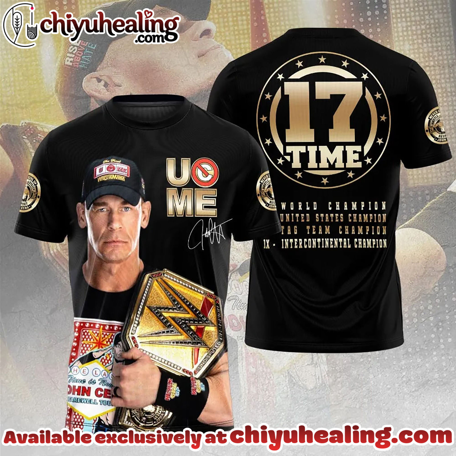 John Cena 3D Apparel Tshirt, Sweatshirt, Hoodie - Ver 5