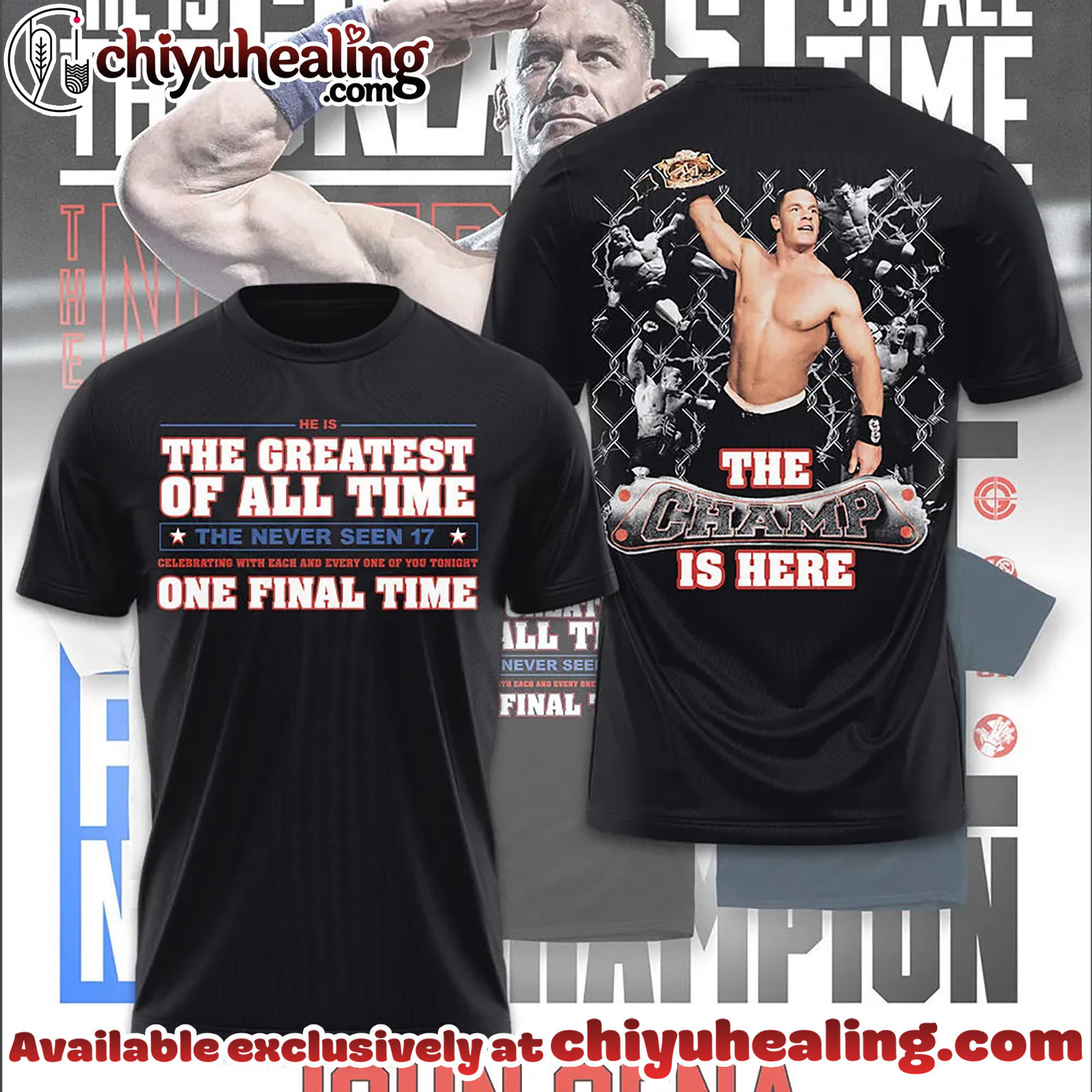 John Cena 3D Apparel Tshirt, Sweatshirt, Hoodie - Ver 3