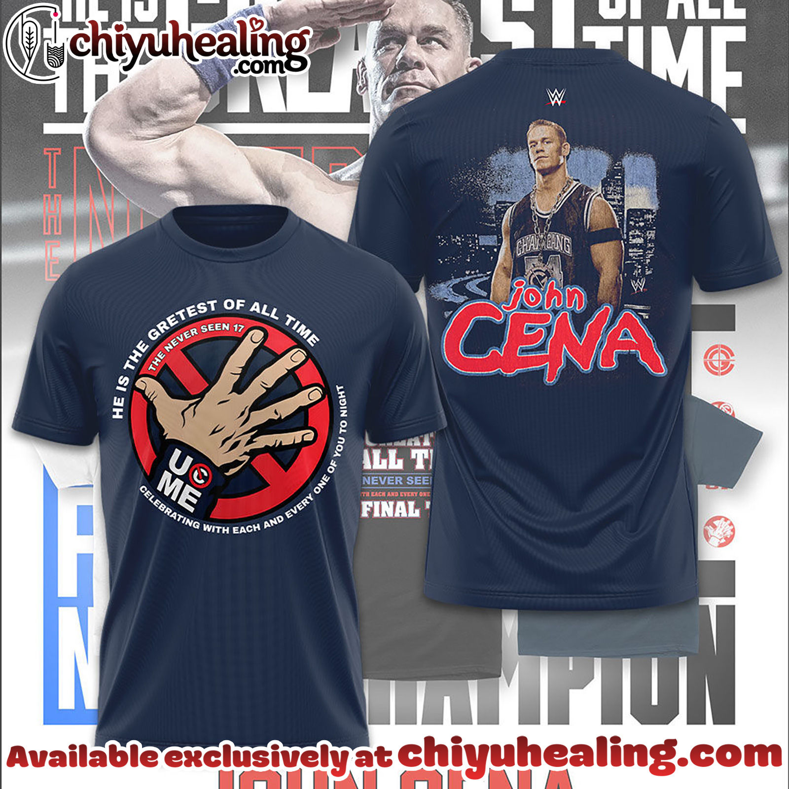 John Cena 3D Apparel Tshirt, Sweatshirt, Hoodie - Ver 2