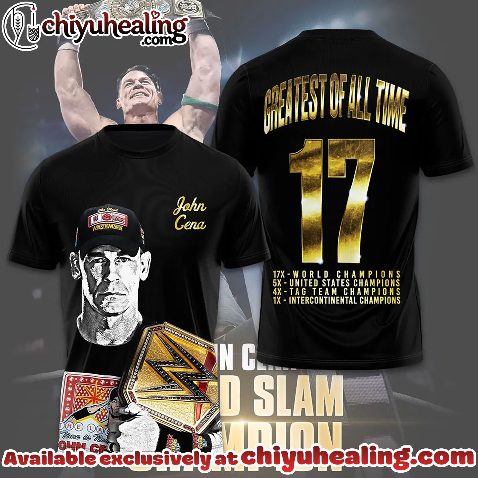 John Cena 3D Apparel Tshirt, Sweatshirt, Hoodie - Ver 9