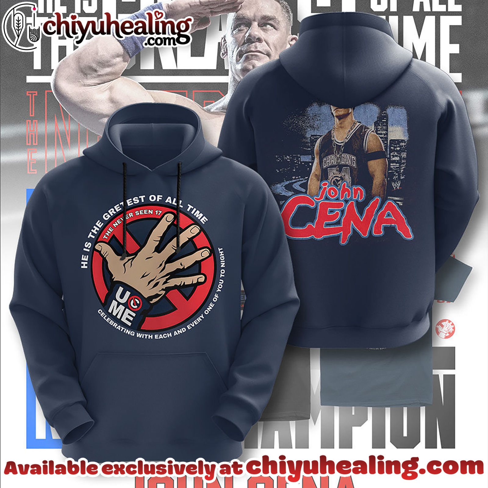 John Cena 3D Apparel Tshirt, Sweatshirt, Hoodie - Ver 2 John Cena 3D Apparel Tshirt, Sweatshirt, Hoodie - Ver 2