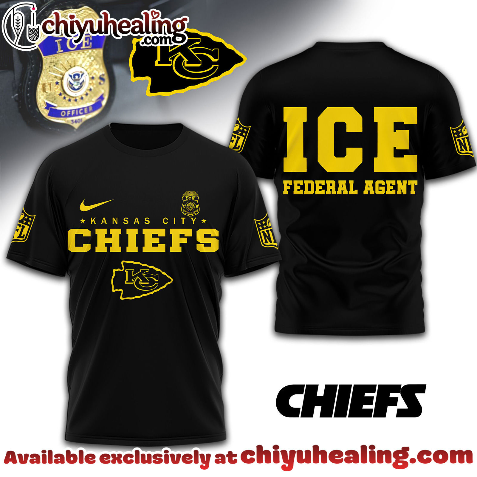 Kansas City Chiefs Premium NFL Ice Federal Agent Shirt