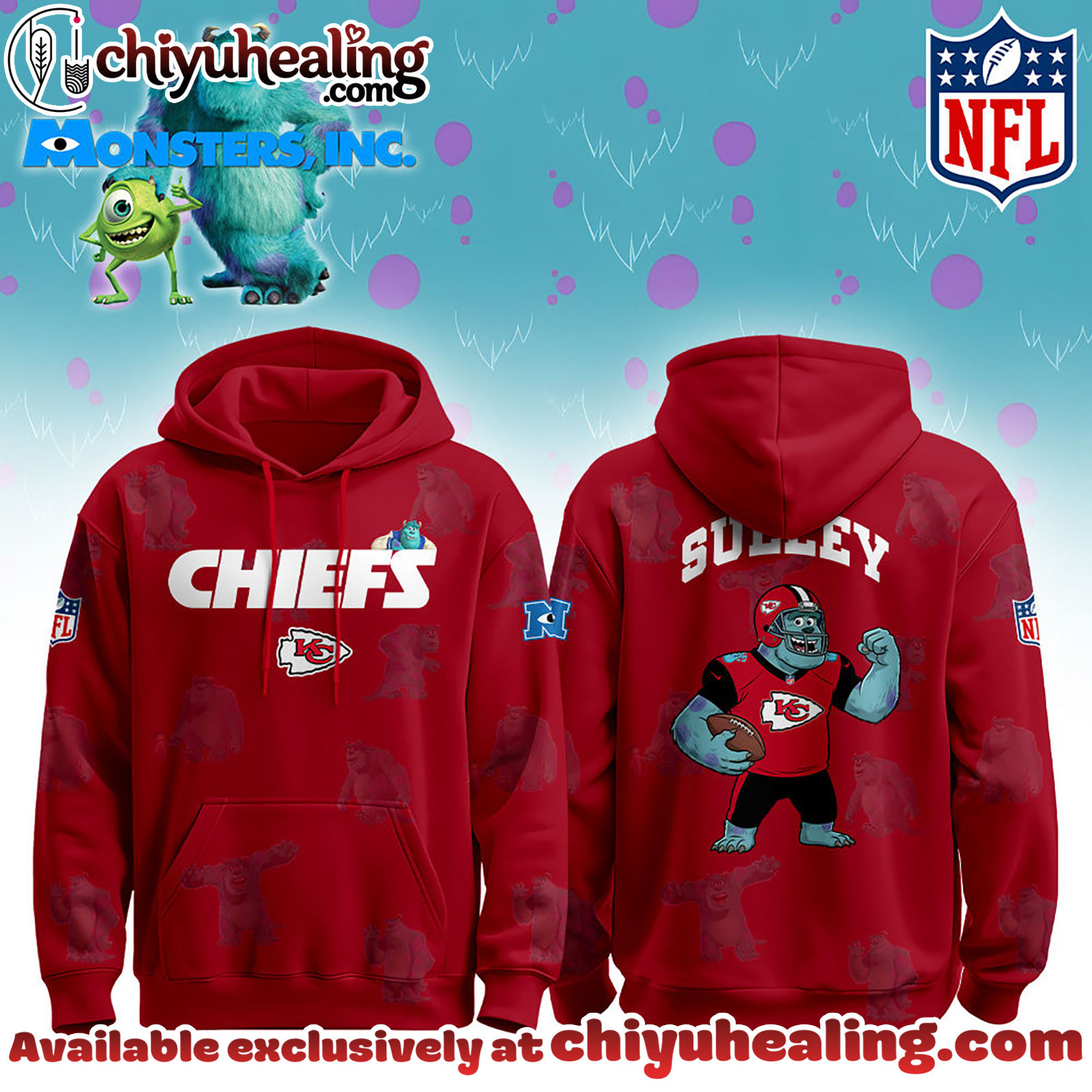 Kansas City Chiefs x Monsters, Inc Limited Edition Hoodie Cutest Drop of the Year Hoodie, Tshirt, Sweatshirt