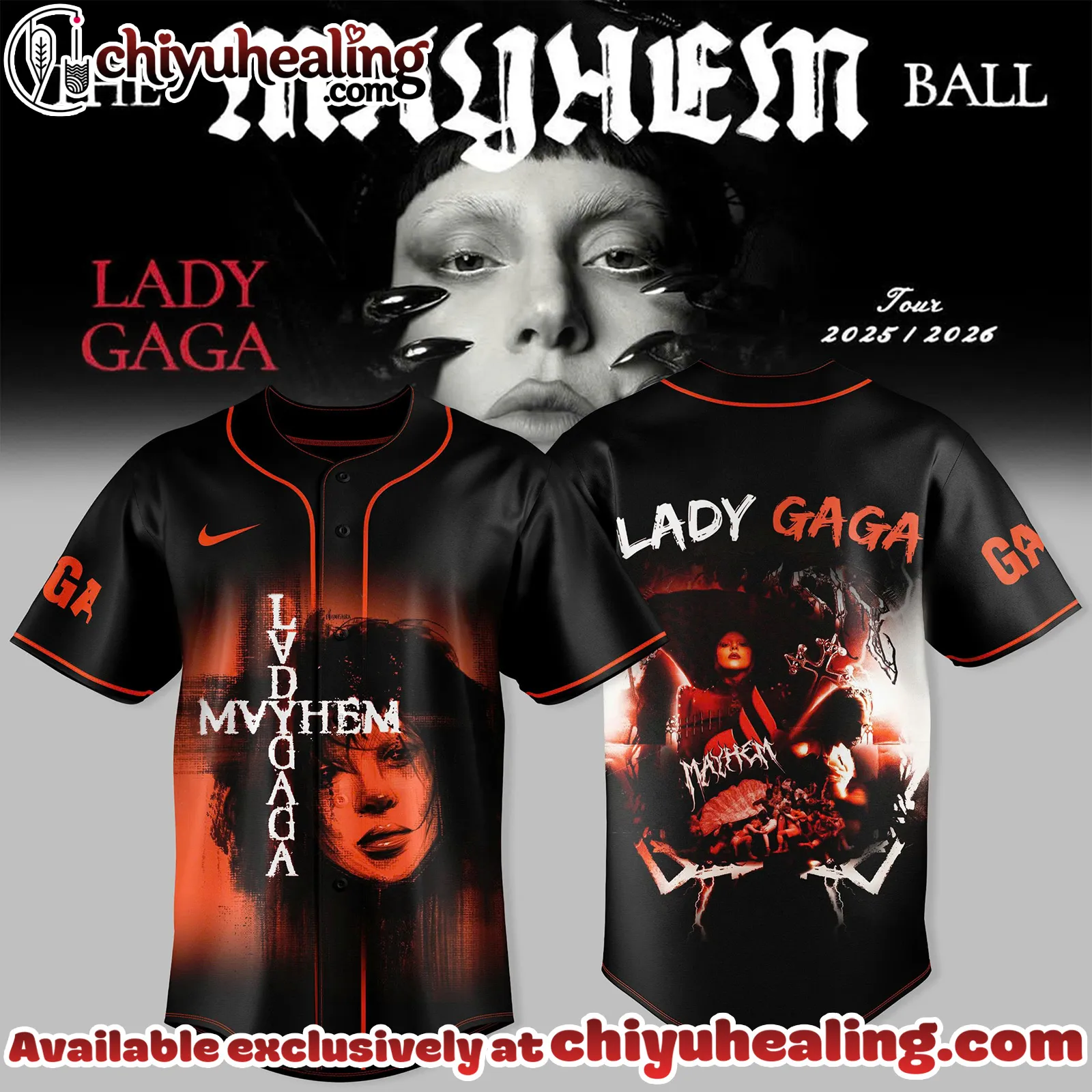 Lady Gaga  - The MAYHEM Ball Tour 2025 -2026 Collection - Ver 2