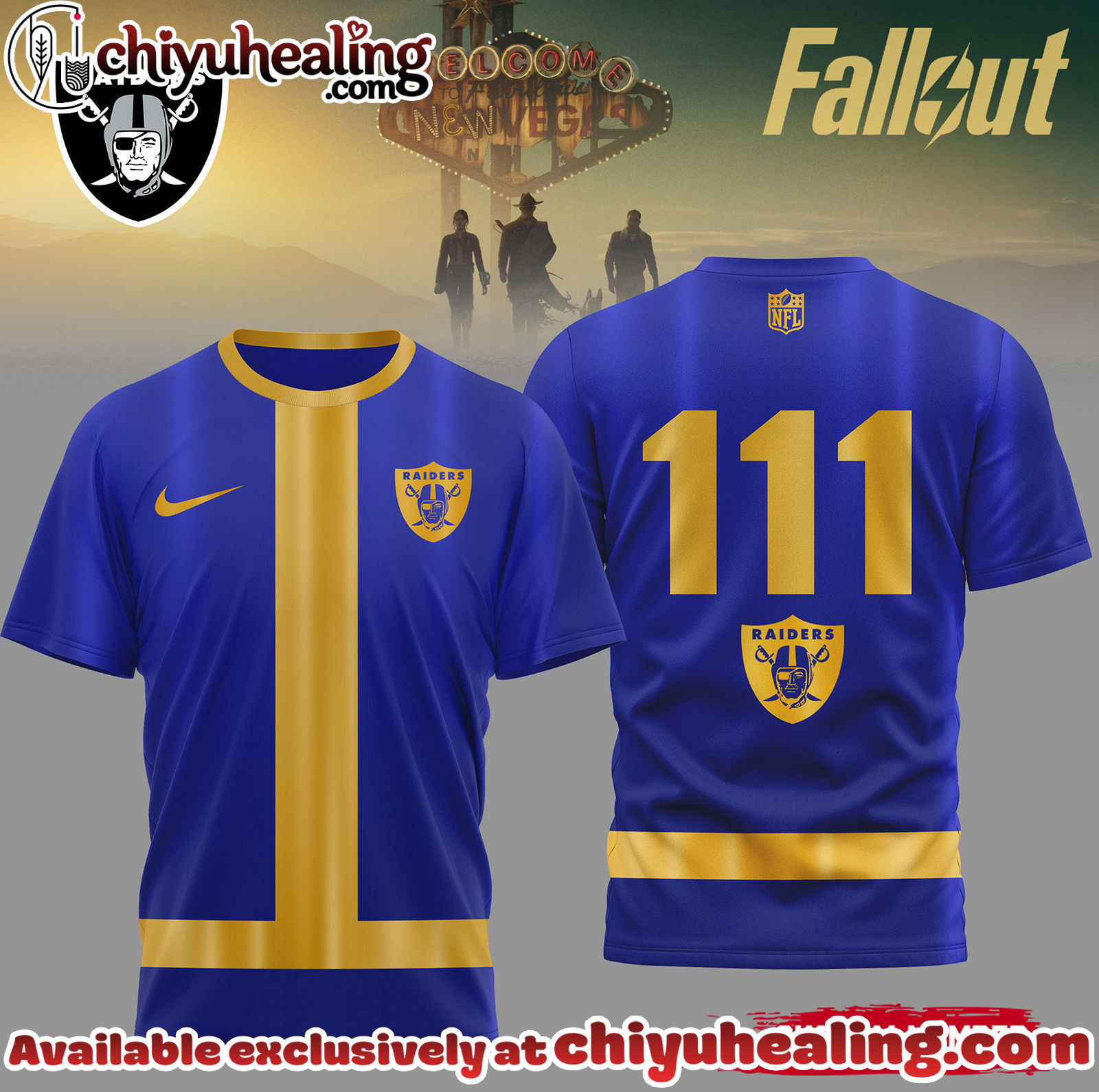 Las Vegas Raiders Premium NFL Fallout 3D Shirt, Hoodie, Sweatshirt