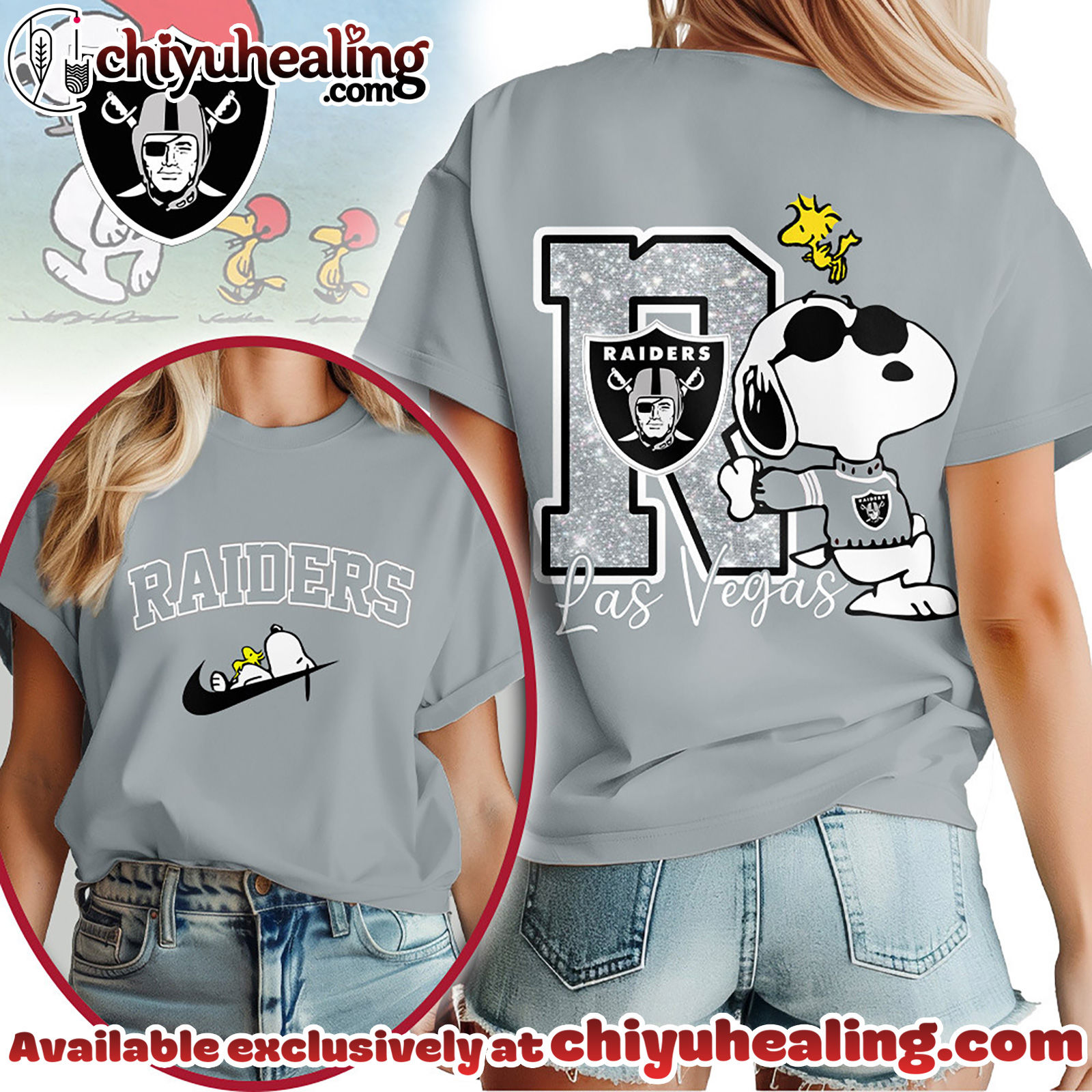 Las Vegas Raiders Premium NFL Snoopy 3D Shirt, Hoodie, Sweatshirt, All Team NFL