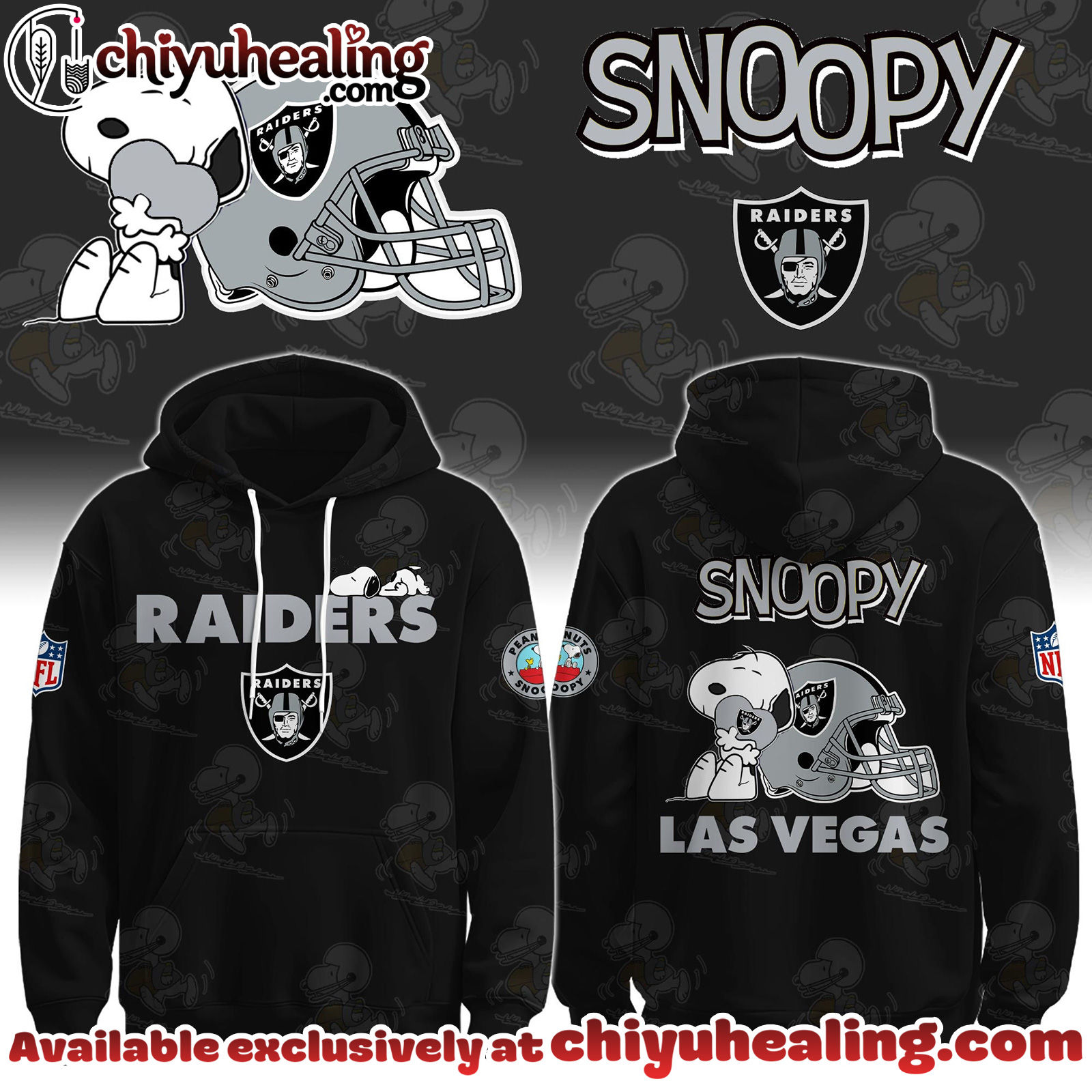 Las Vegas Raiders x Snoopy Hoodie, Sweatshirt, T-shirt Limited Edition - Selling Out Fast