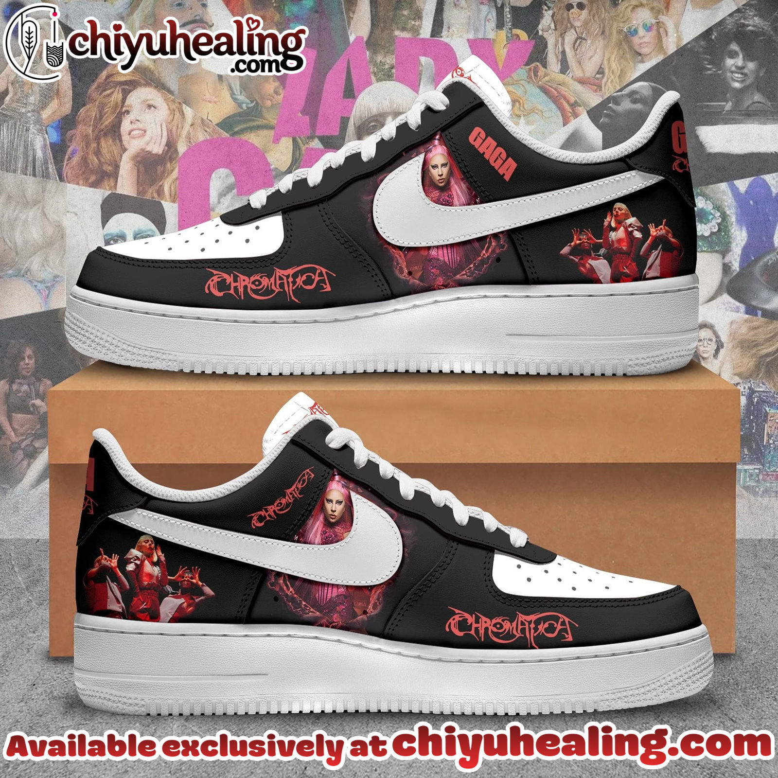 Limited Edition Lady Gaga The Mayhem Ball Tour 2025 Premium Sneaker Air Force 1